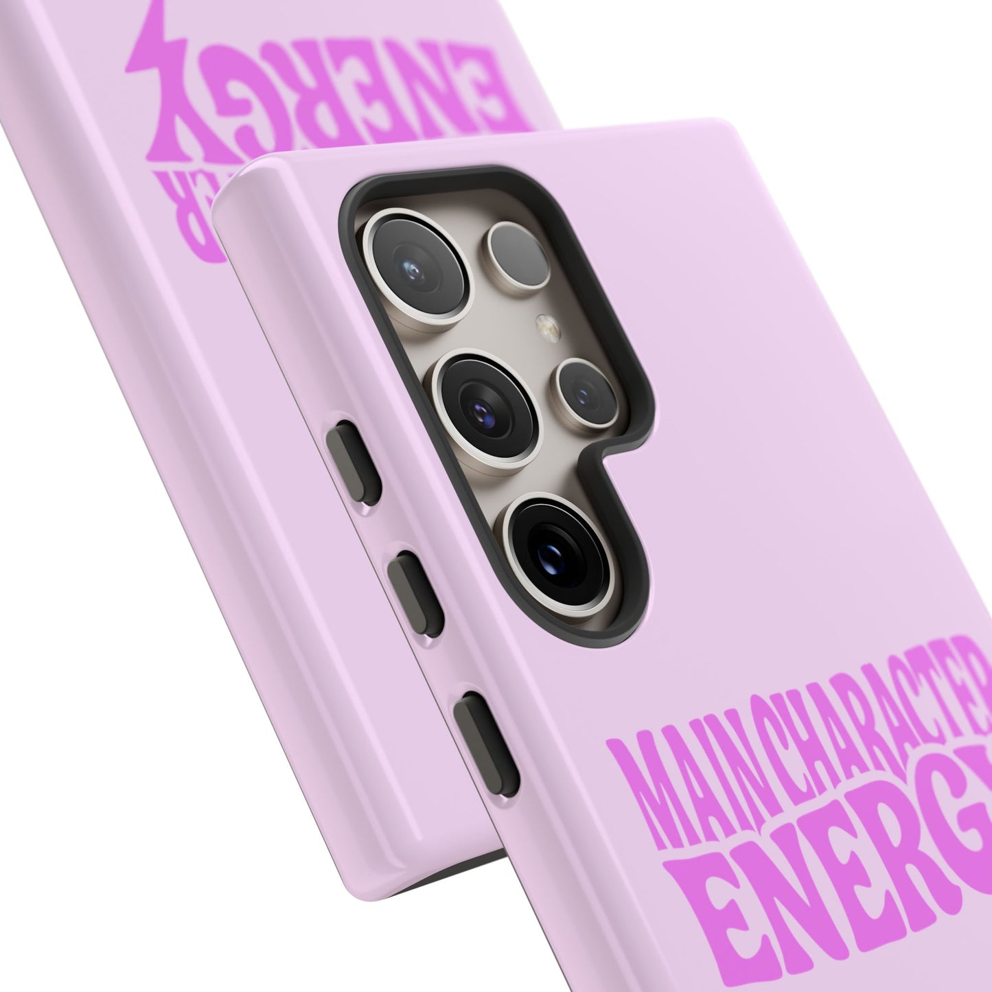 Main Character Energy - Coque Samsung (rose)