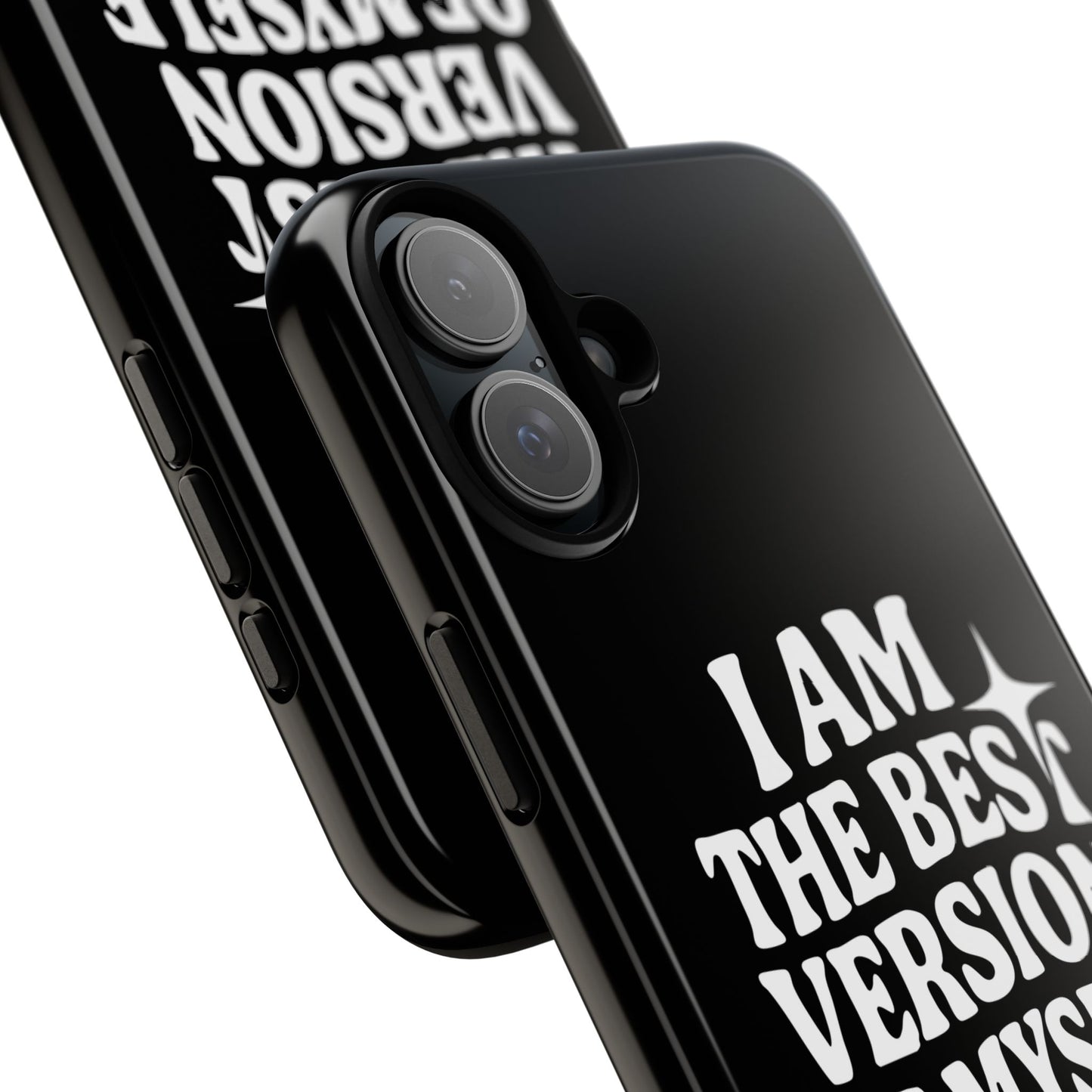 I Am The Best Version Of Myself - Coque iPhone (noir)