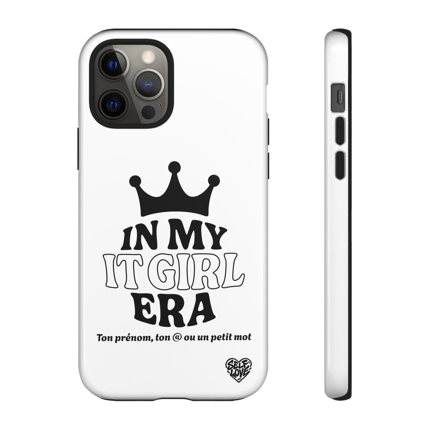 In My It Girl Era - Coque iPhone (blanc)