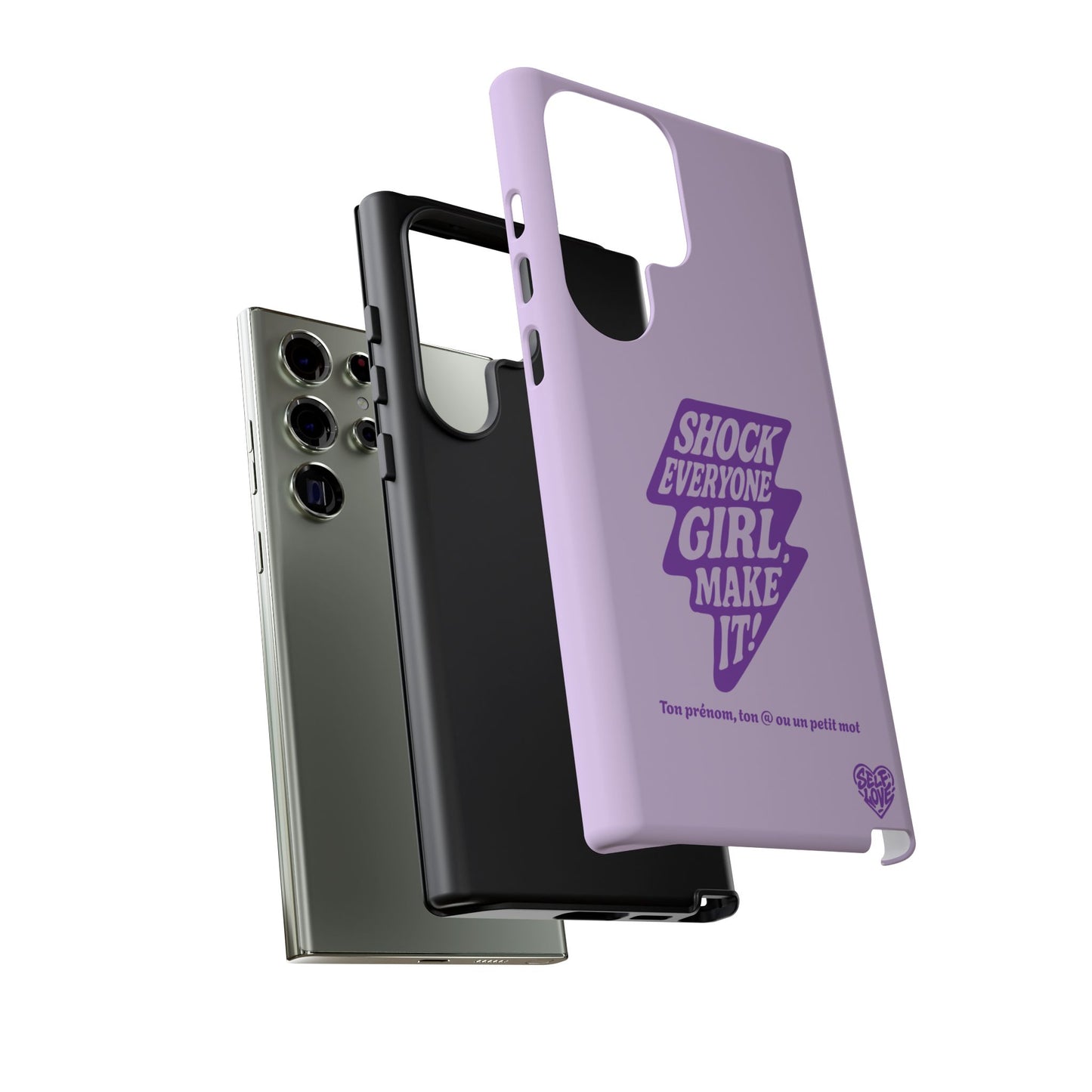 Shock Everyone - Coque Samsung (violet)