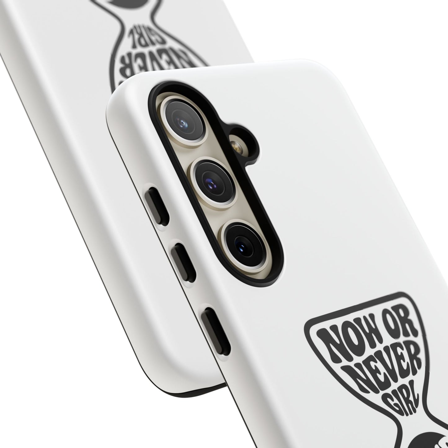Now Or Never Girl - Coque Samsung (blanc)