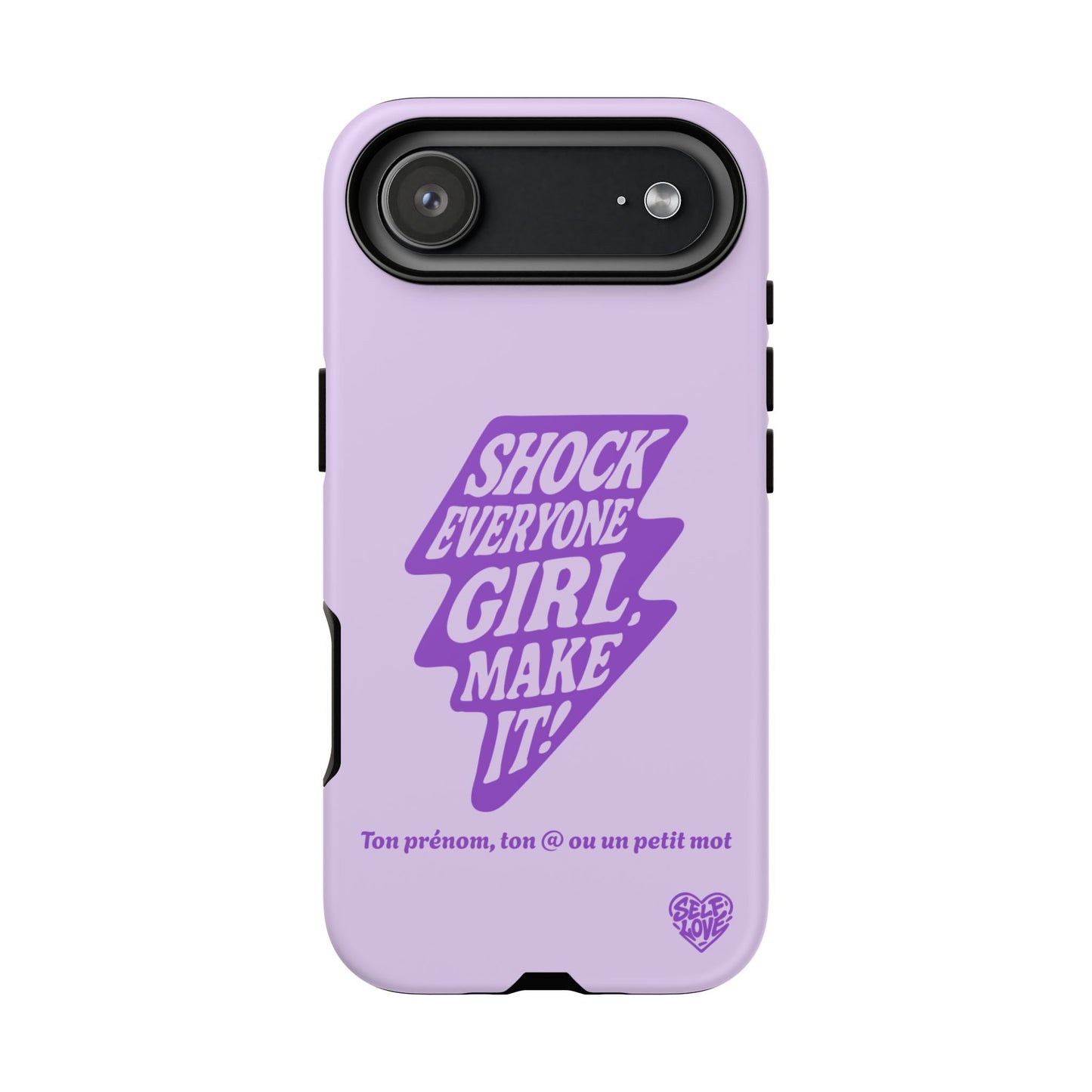 Shock Everyone - Coque iPhone (violet)