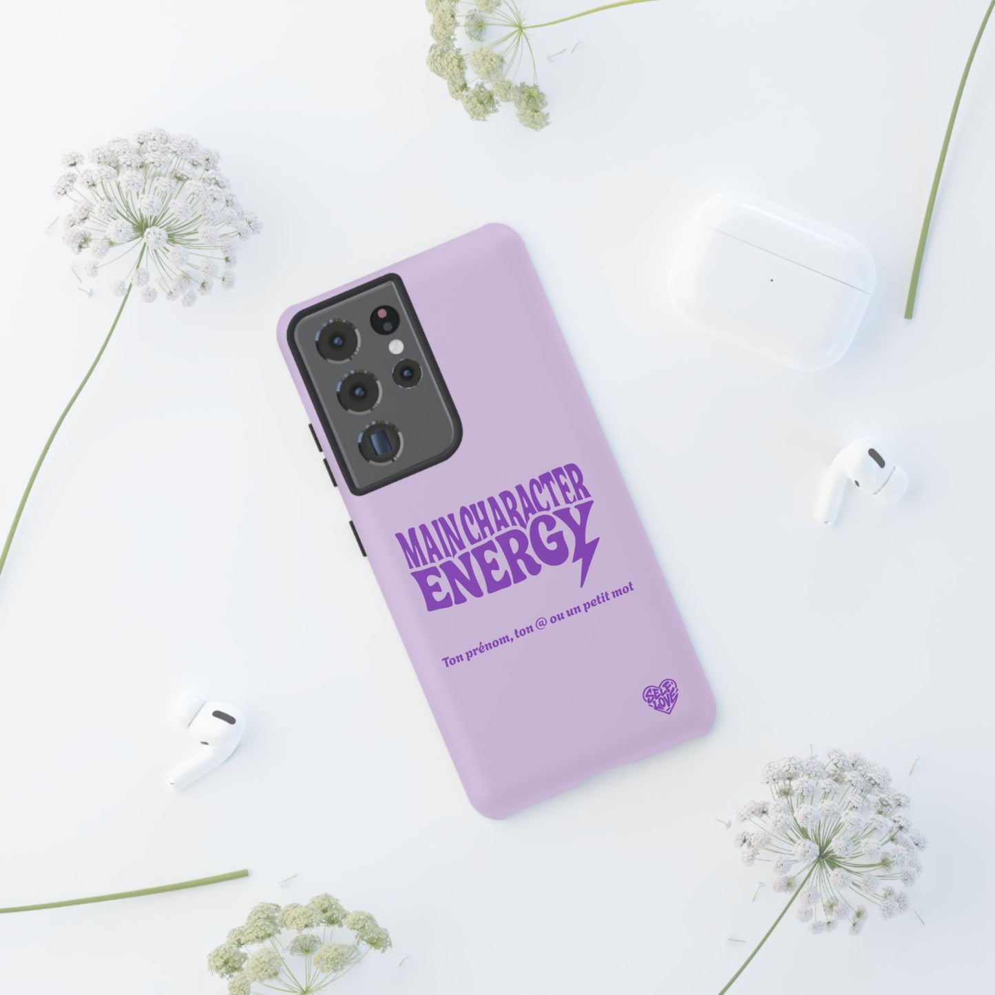 Main Character Energy - Coque Samsung (violet)