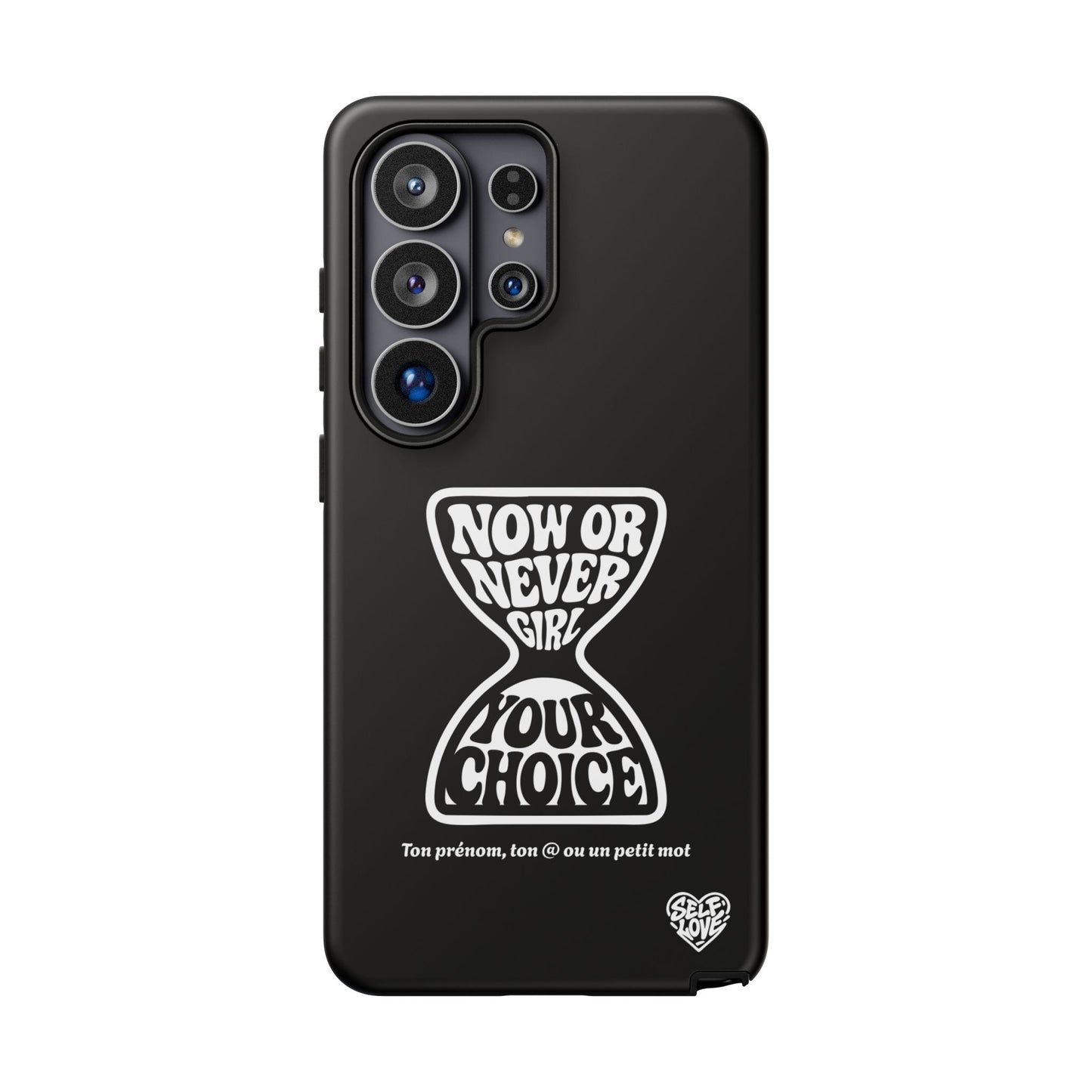 Now Or Never Girl - Coque Samsung (noir)