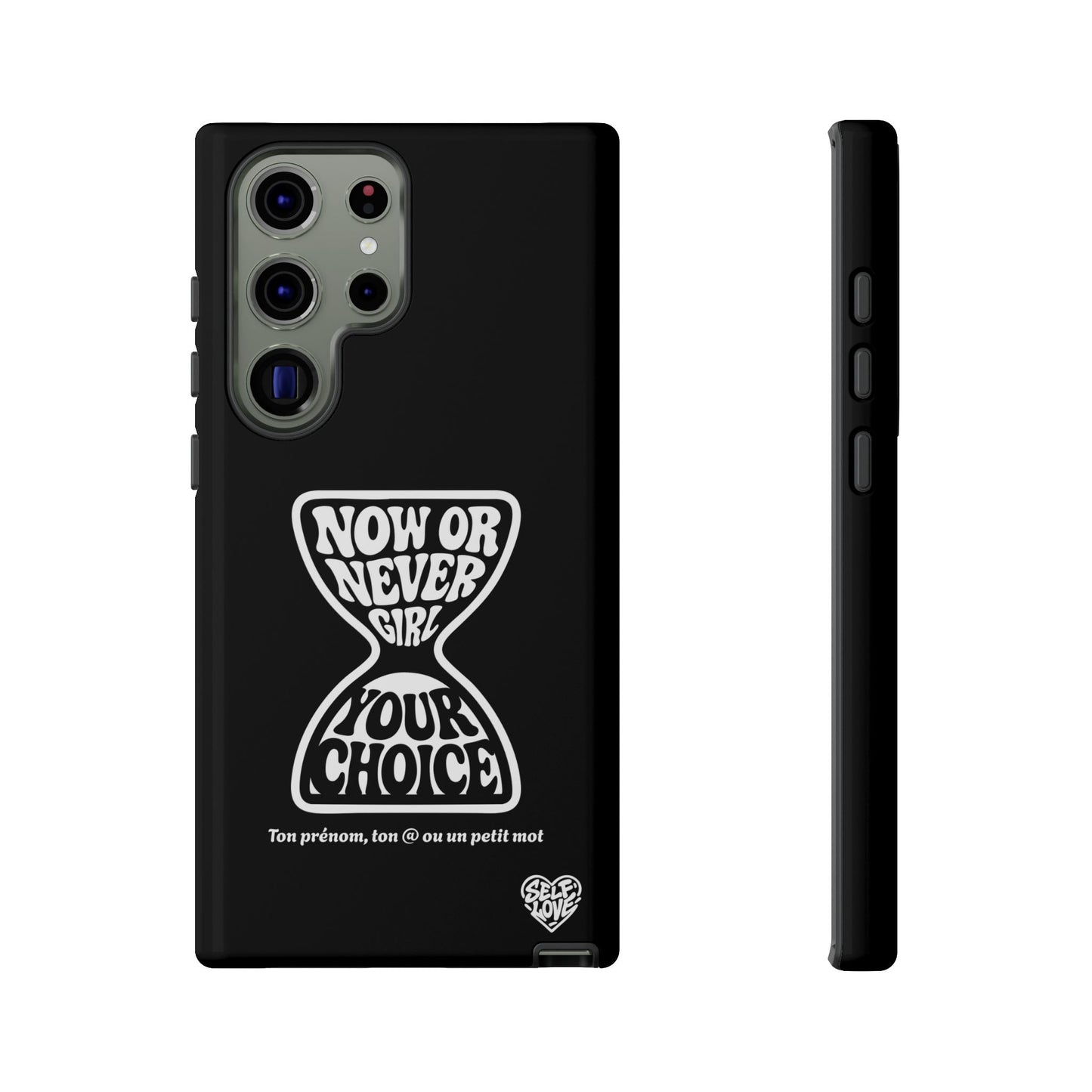 Now Or Never Girl - Coque Samsung (noir)
