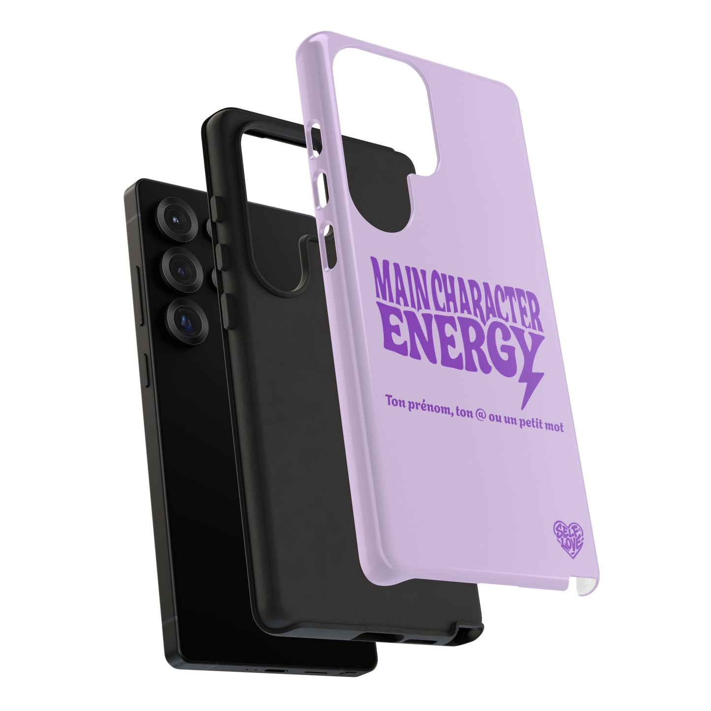 Main Character Energy - Coque Samsung (violet)