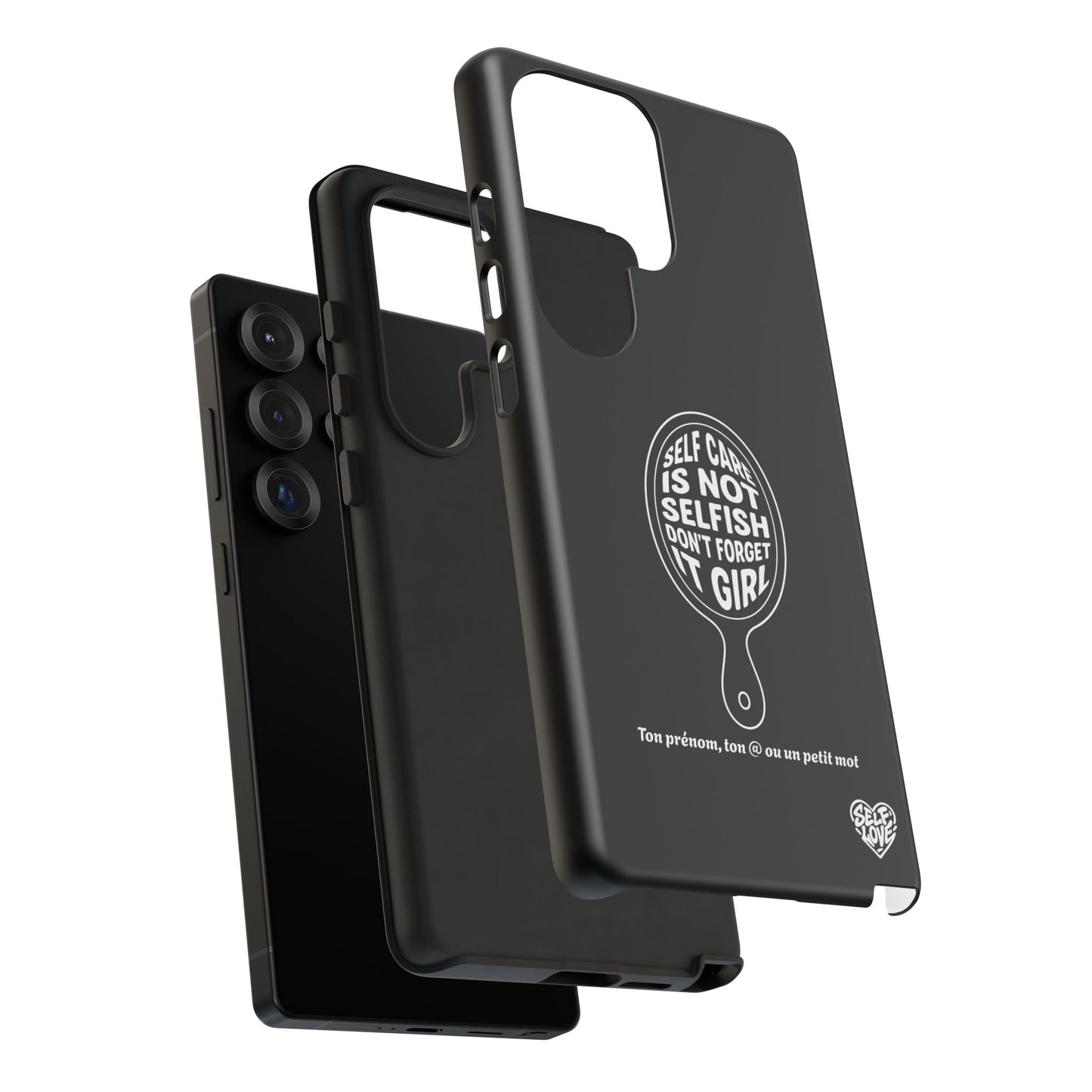 Self Care - Coque Samsung (noir)