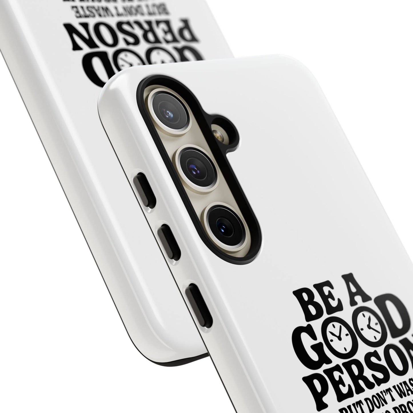 Be A Good Person - Coque Samsung (blanc)