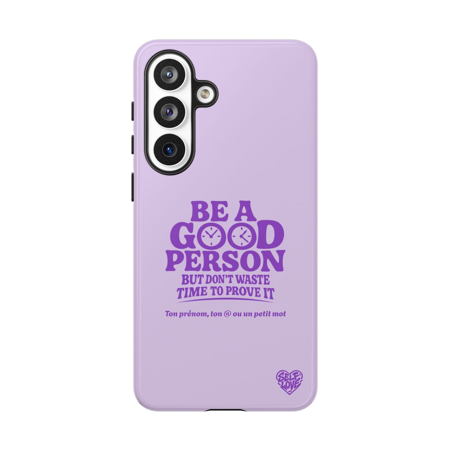 Be A Good Person - Coque Samsung (violet)