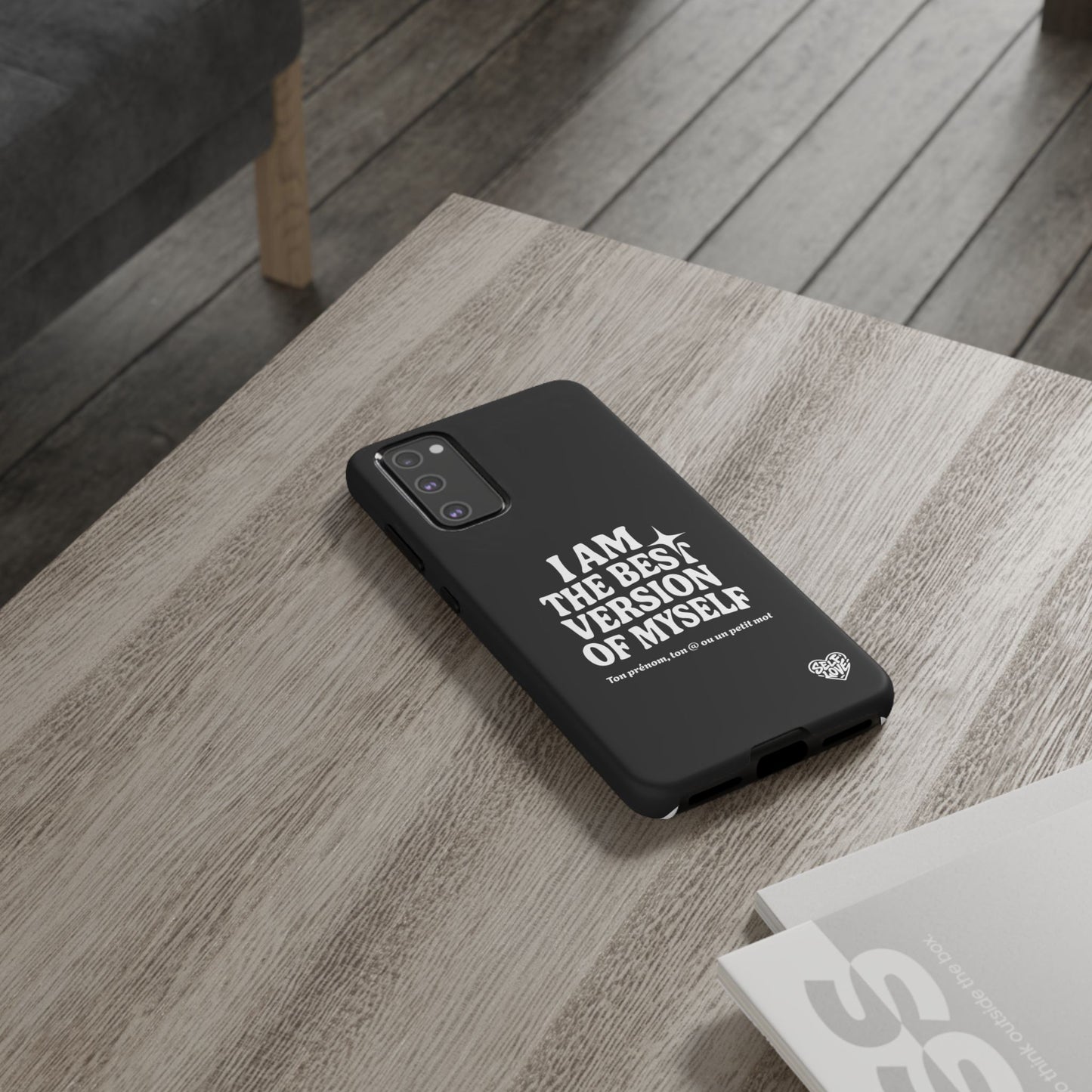 I Am The Best Version Of Myself - Coque Samsung (noir)