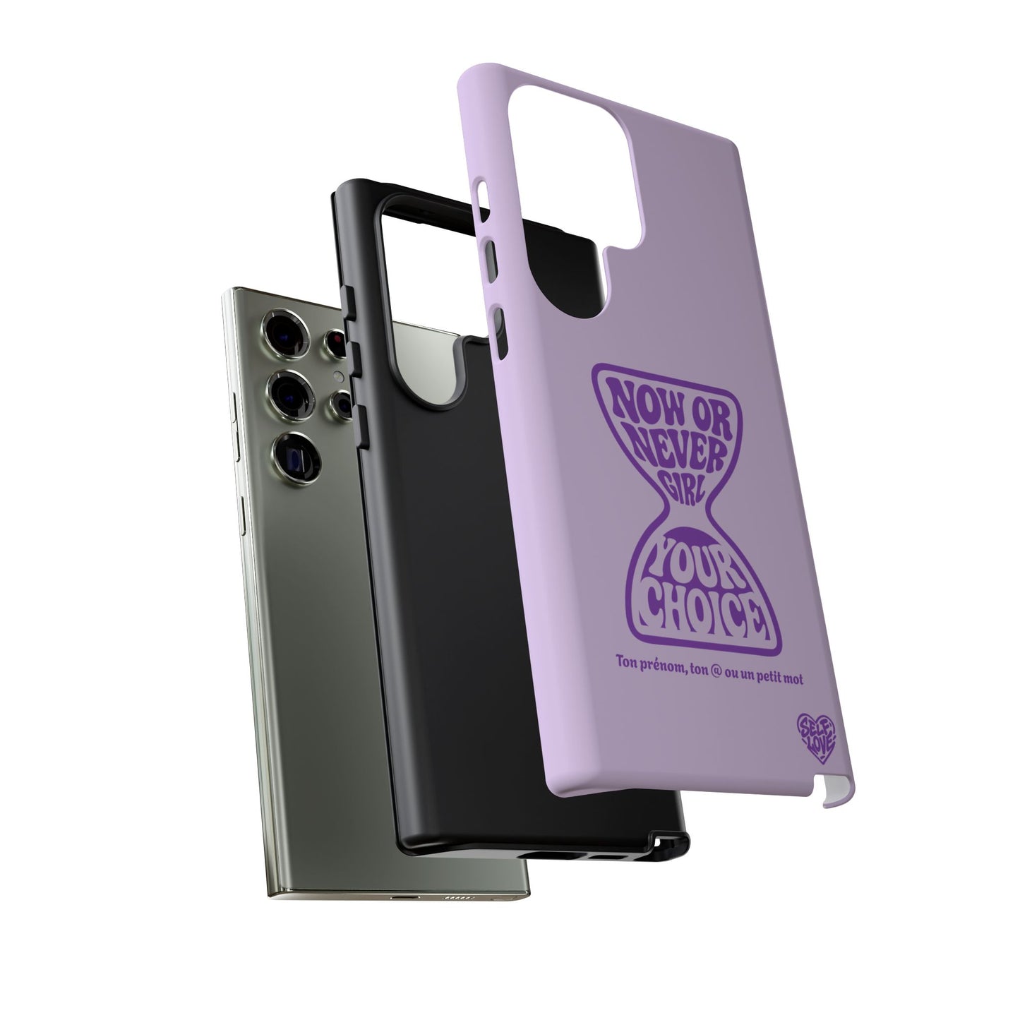 Now Or Never Girl - Coque Samsung (violet)