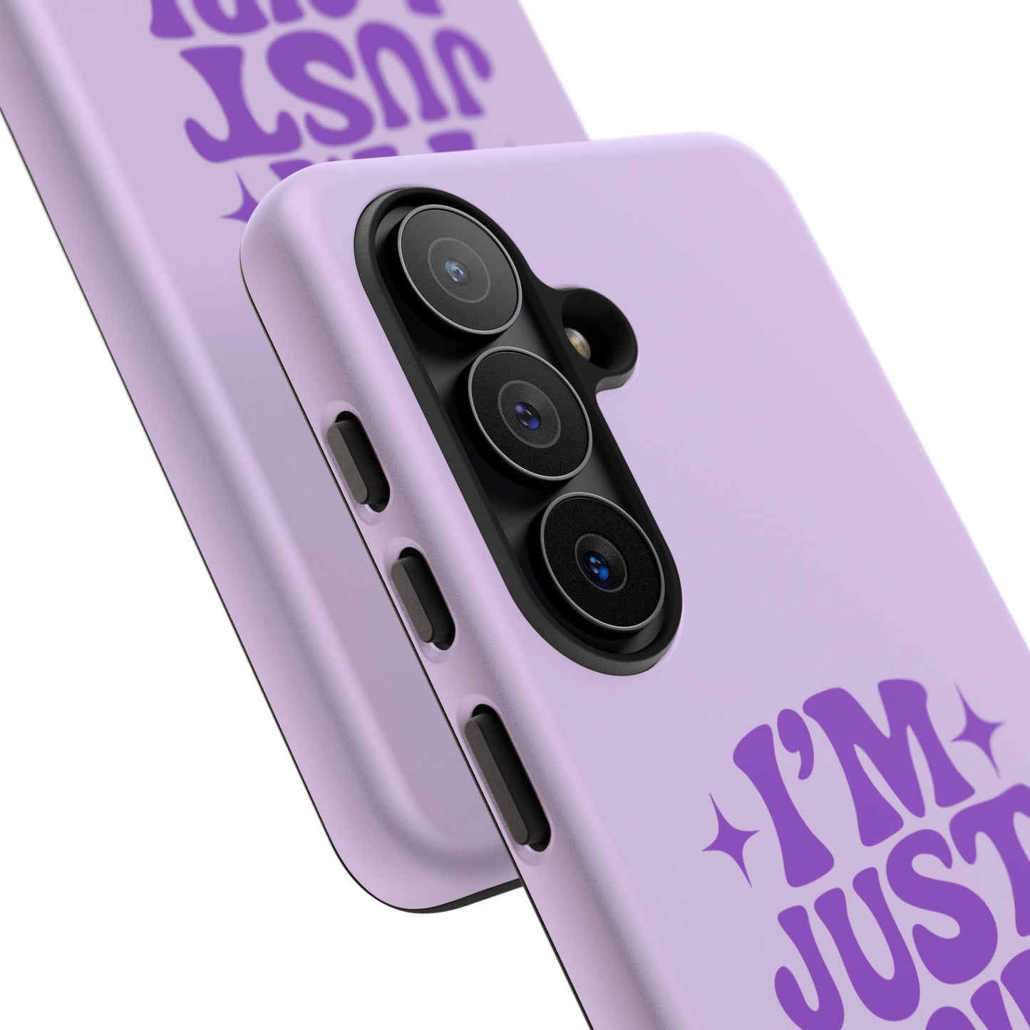 Im Just A Girl - Coque Samsung (violet)