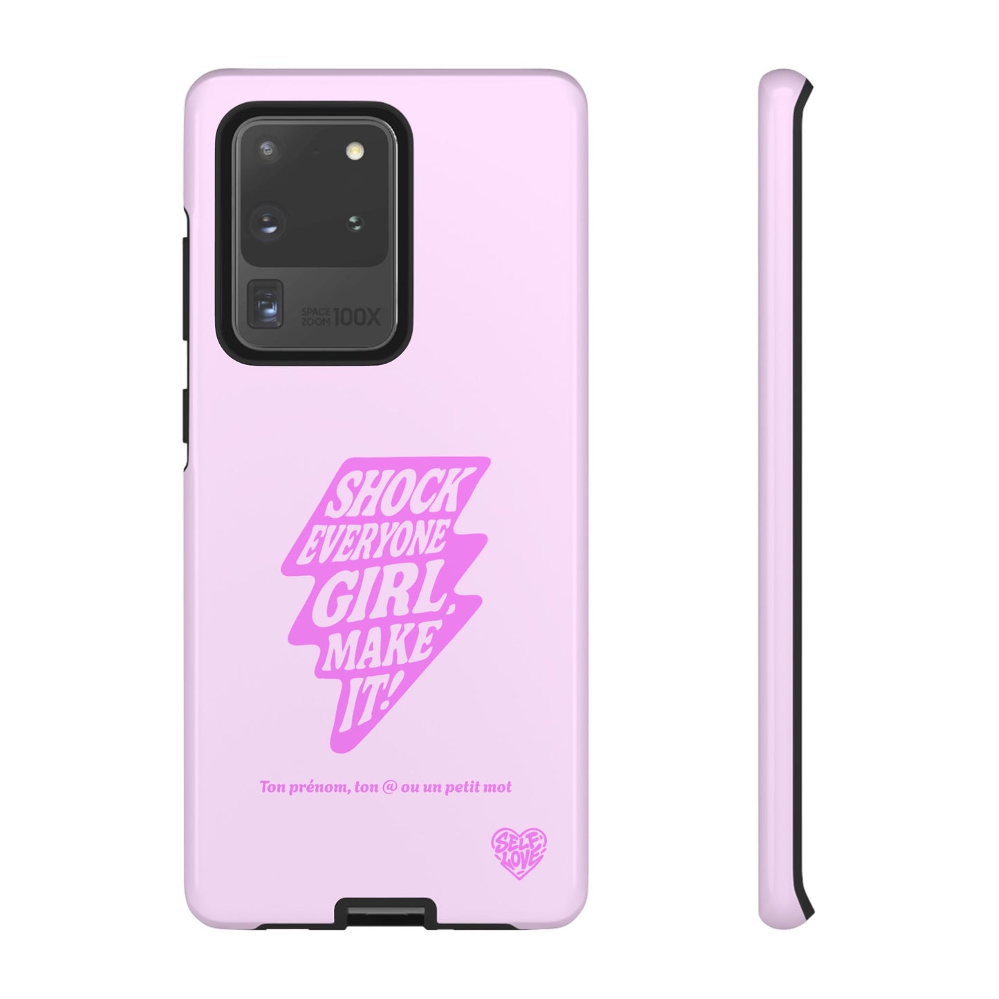 Shock Everyone - Coque Samsung (rose)