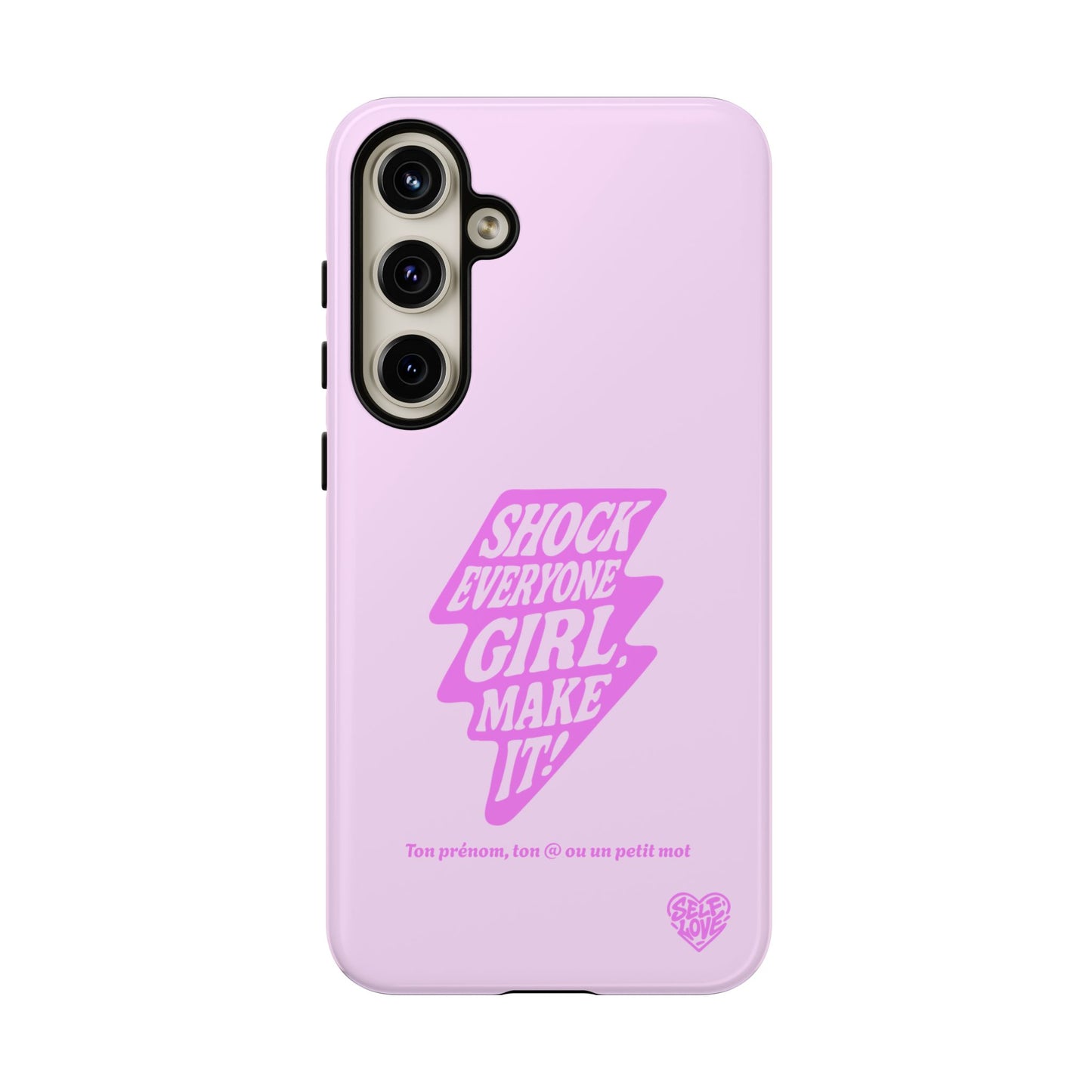 Shock Everyone - Coque Samsung (rose)