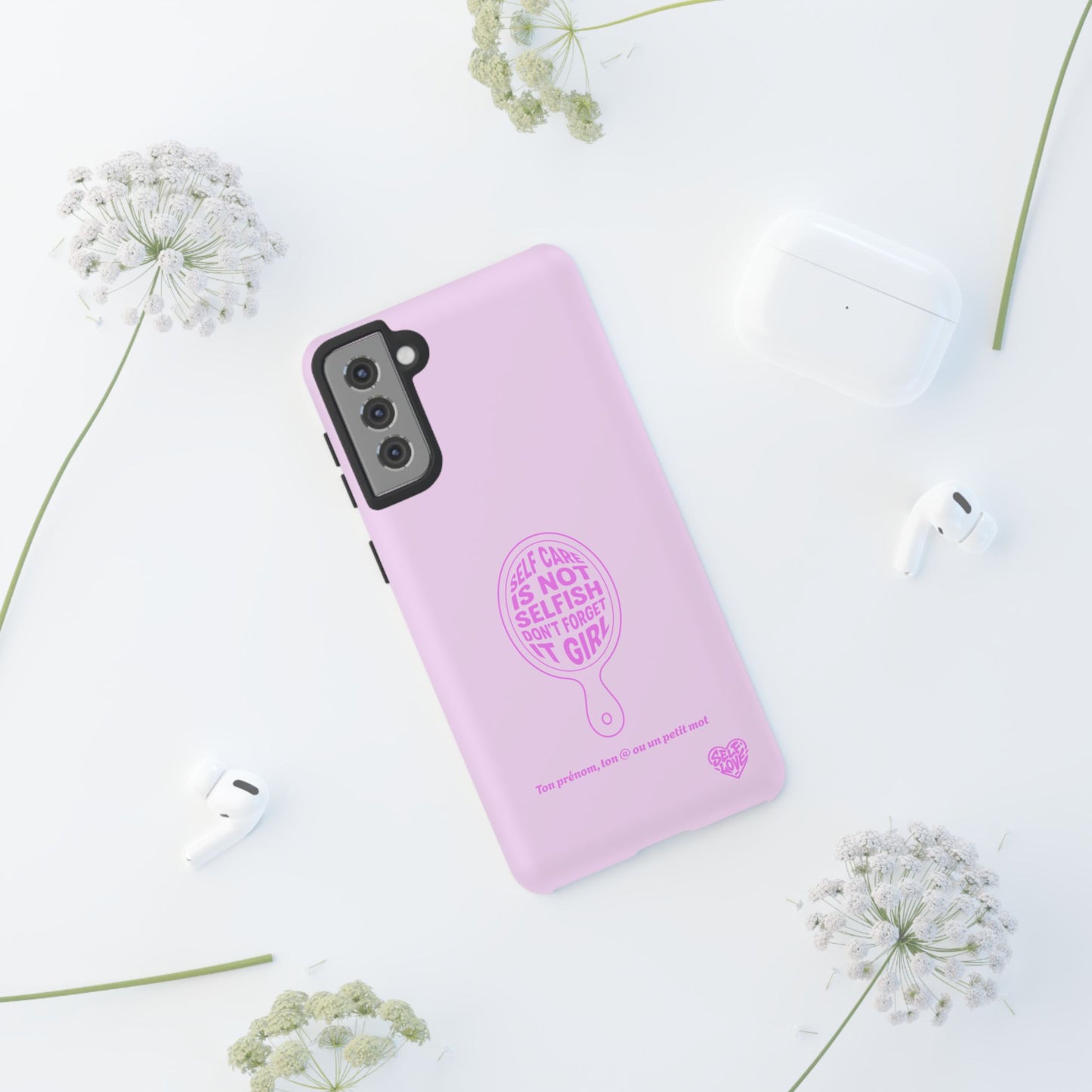Self Care - Coque Samsung (rose)
