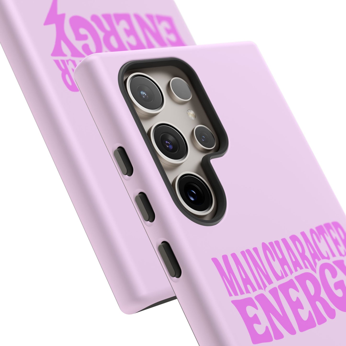 Main Character Energy - Coque Samsung (rose)