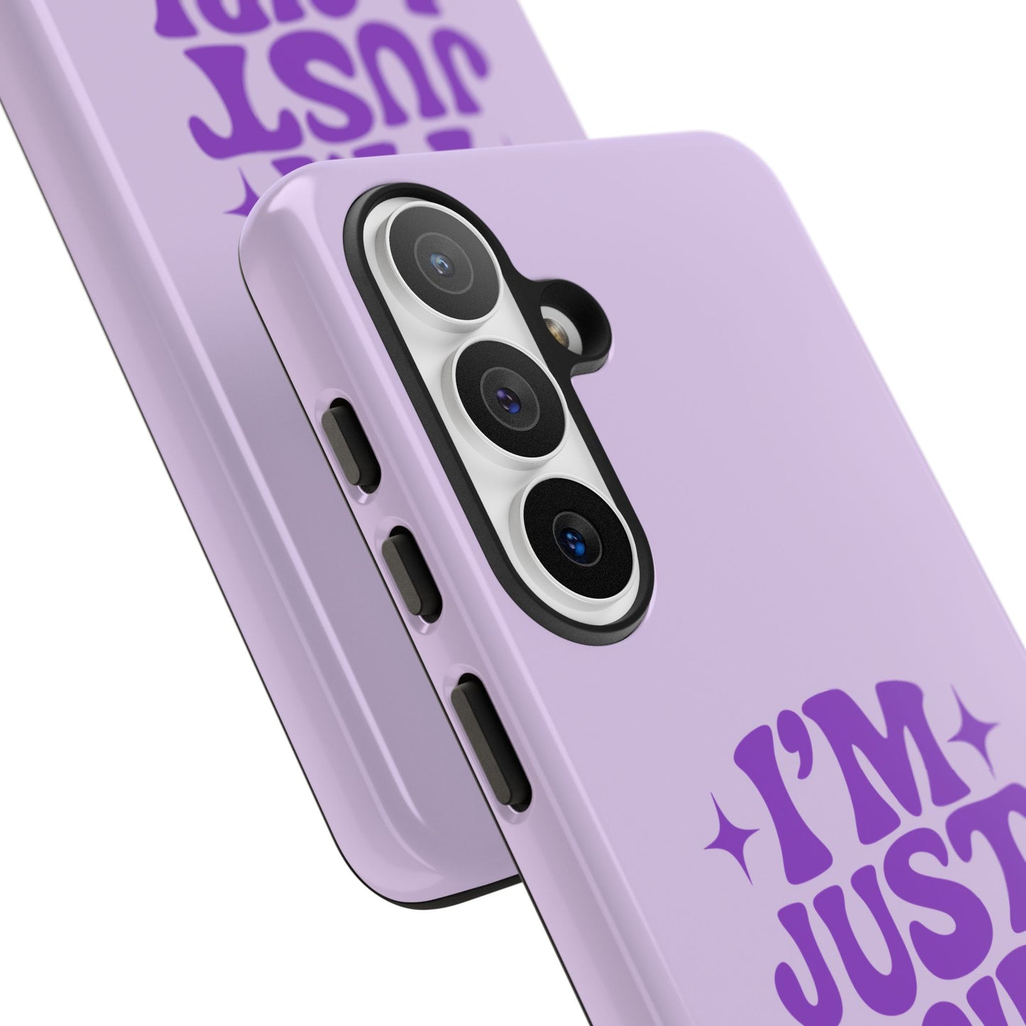 Im Just A Girl - Coque Samsung (violet)