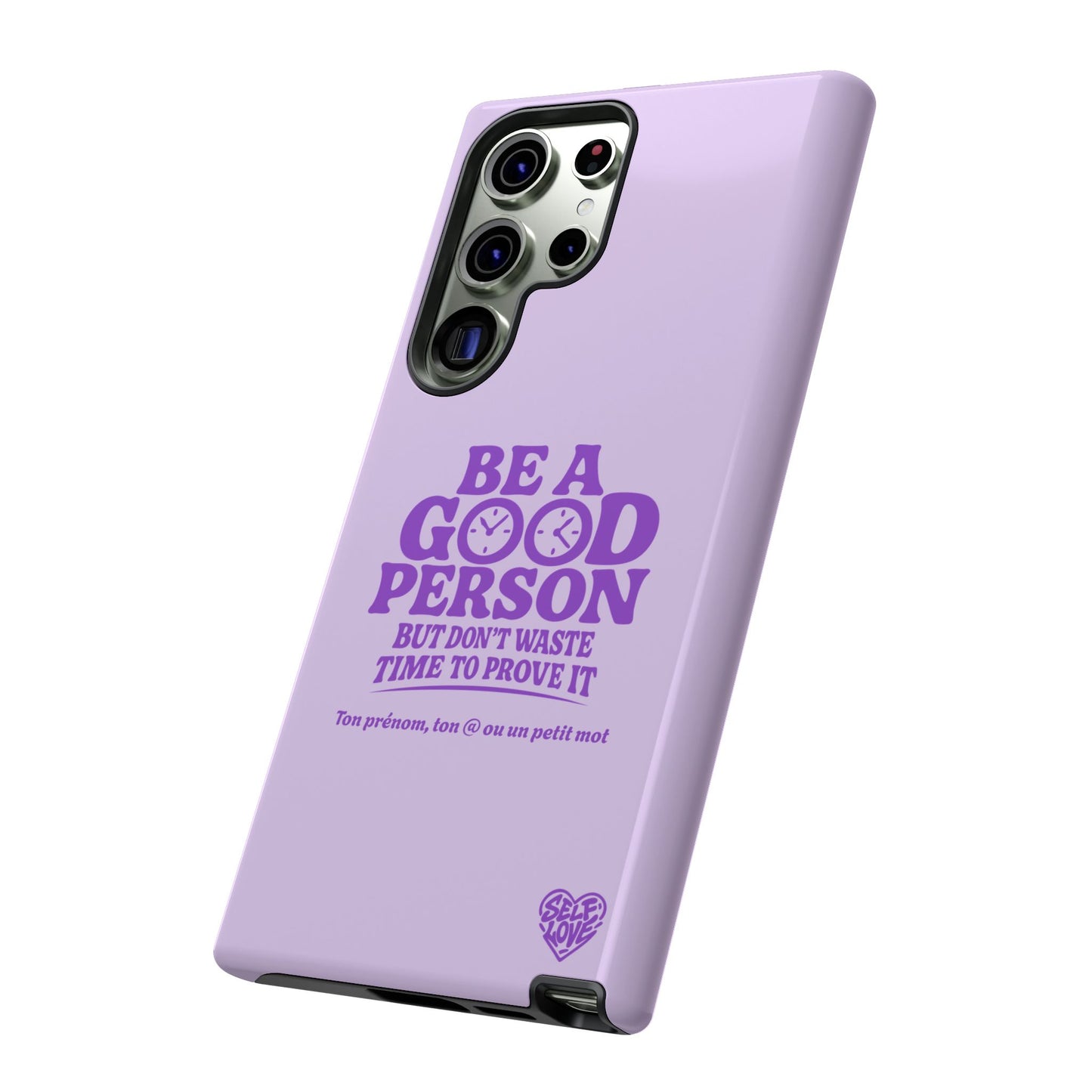 Be A Good Person - Coque Samsung (violet)