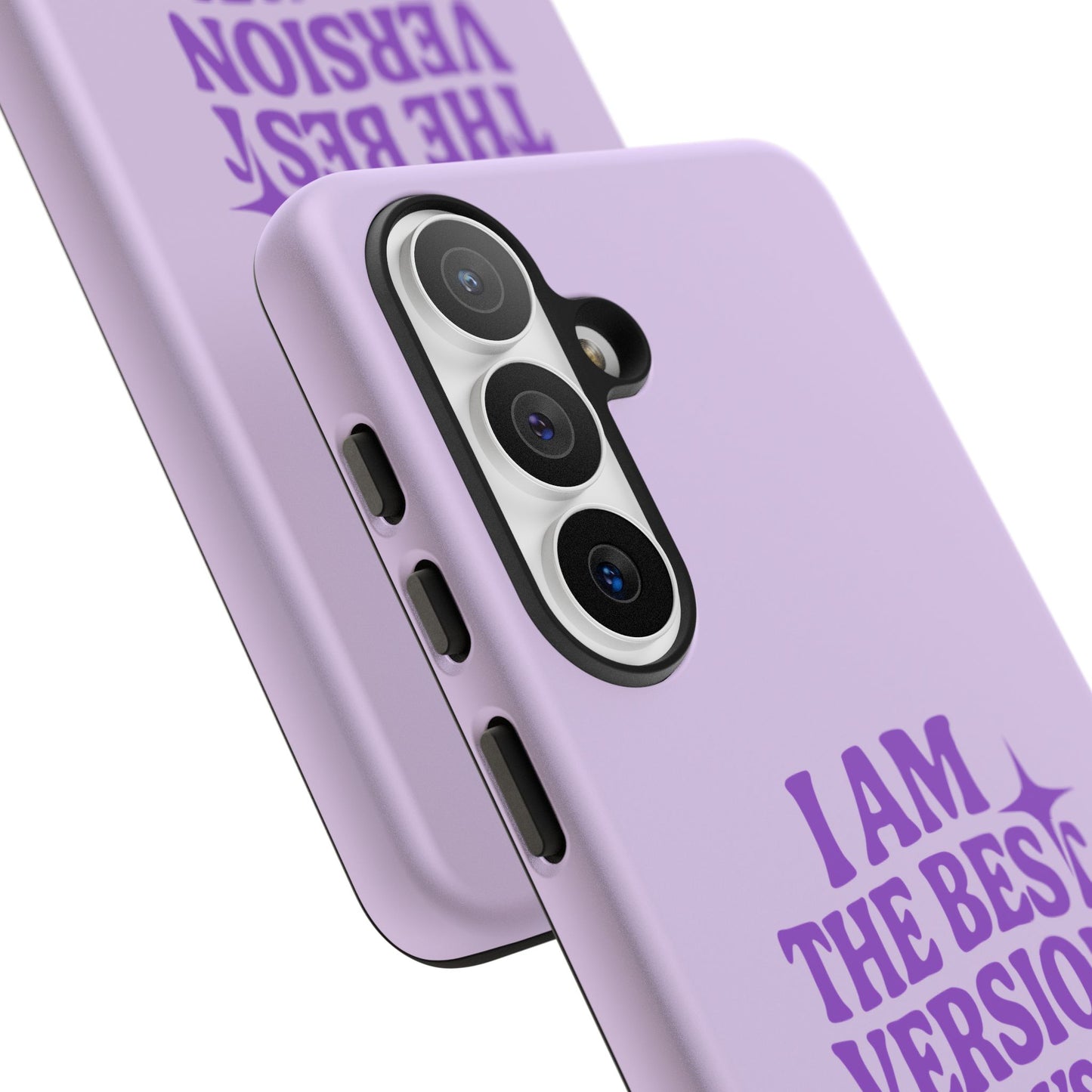 I Am The Best Version Of Myself - Coque Samsung (violet)