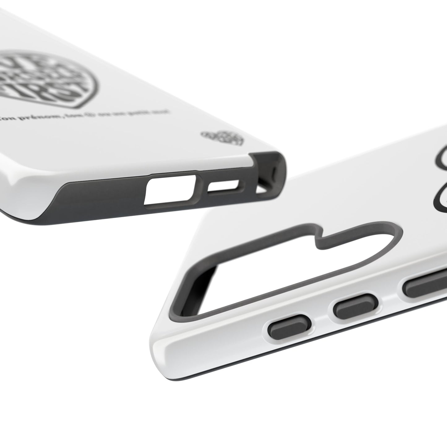 Love Yourself First - Coque Samsung (blanc)