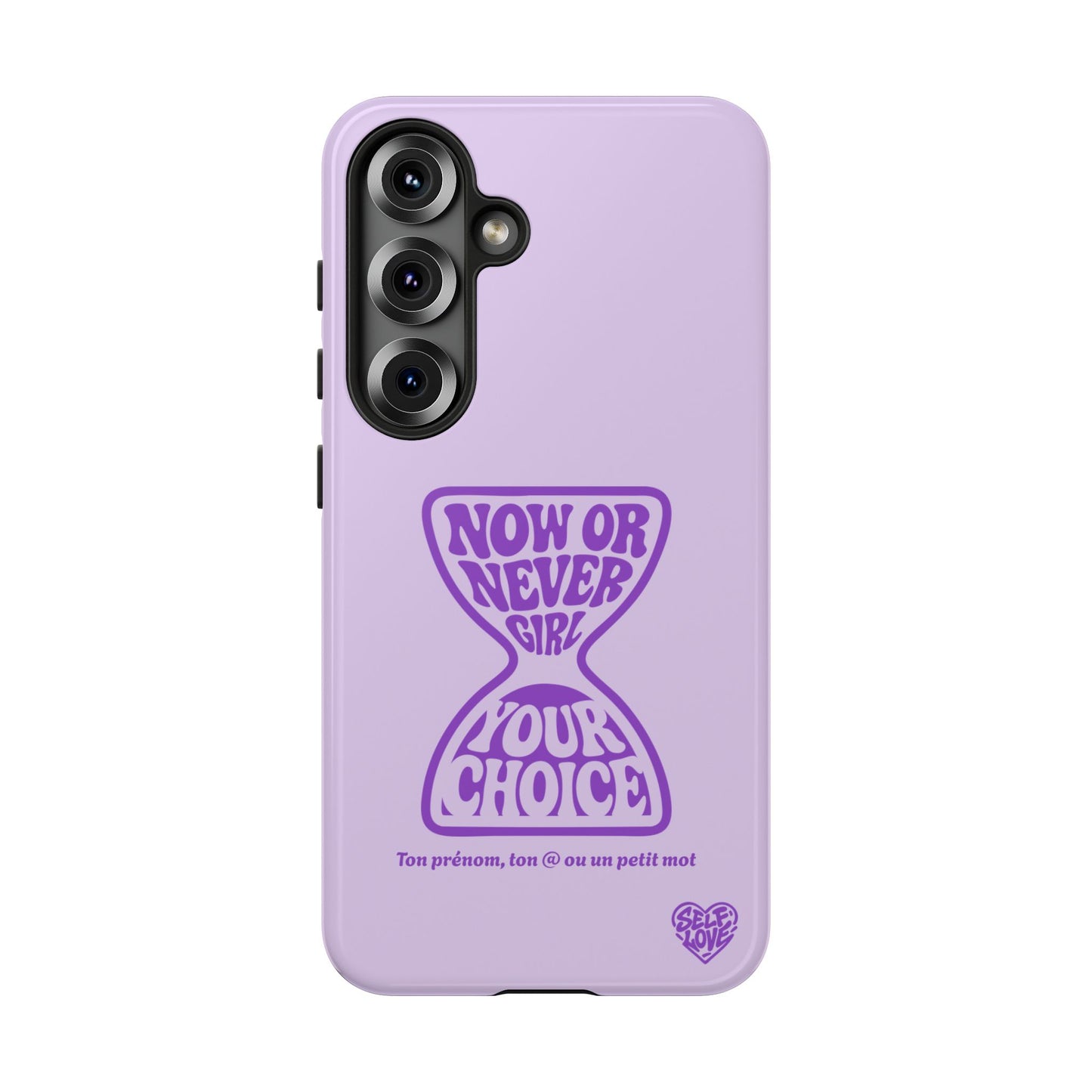 Now Or Never Girl - Coque Samsung (violet)