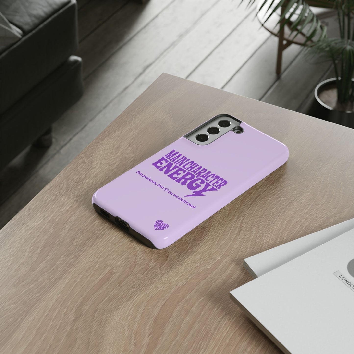 Main Character Energy - Coque Samsung (violet)