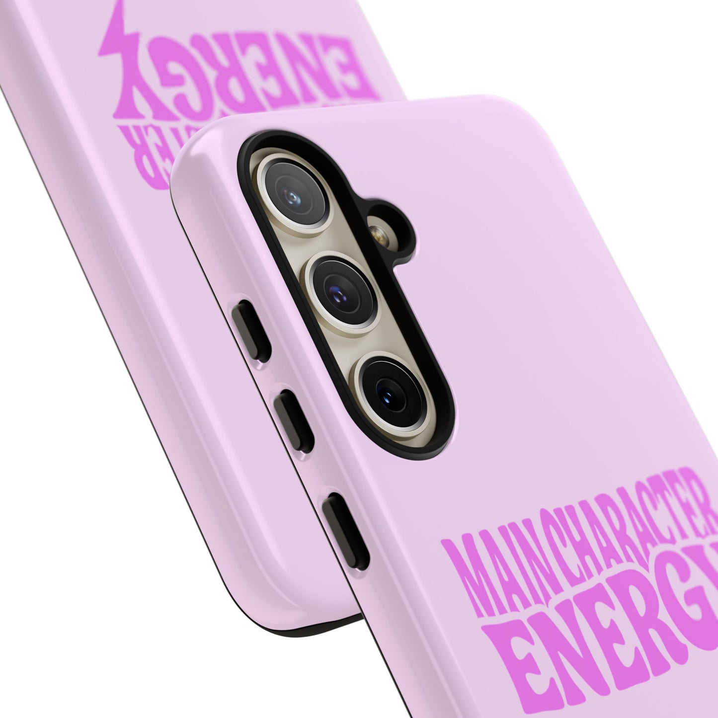 Main Character Energy - Coque Samsung (rose)