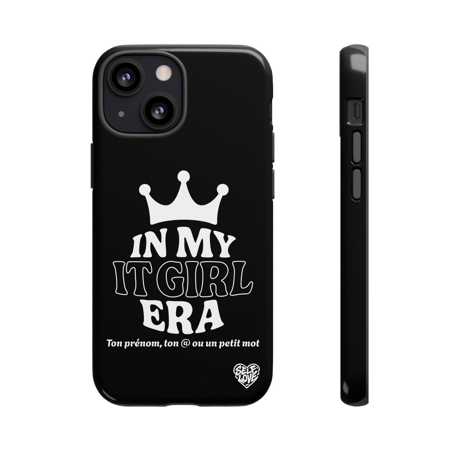 In My It Girl Era - Coque iPhone (noir)
