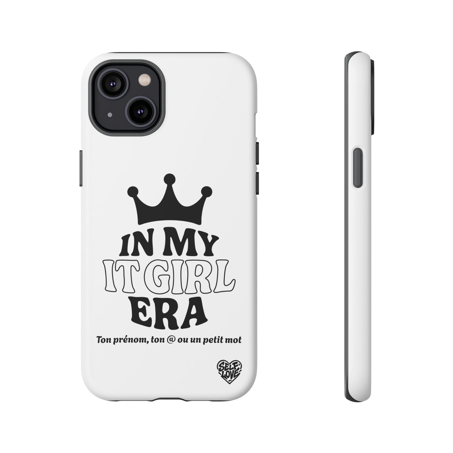 In My It Girl Era - Coque iPhone (blanc)