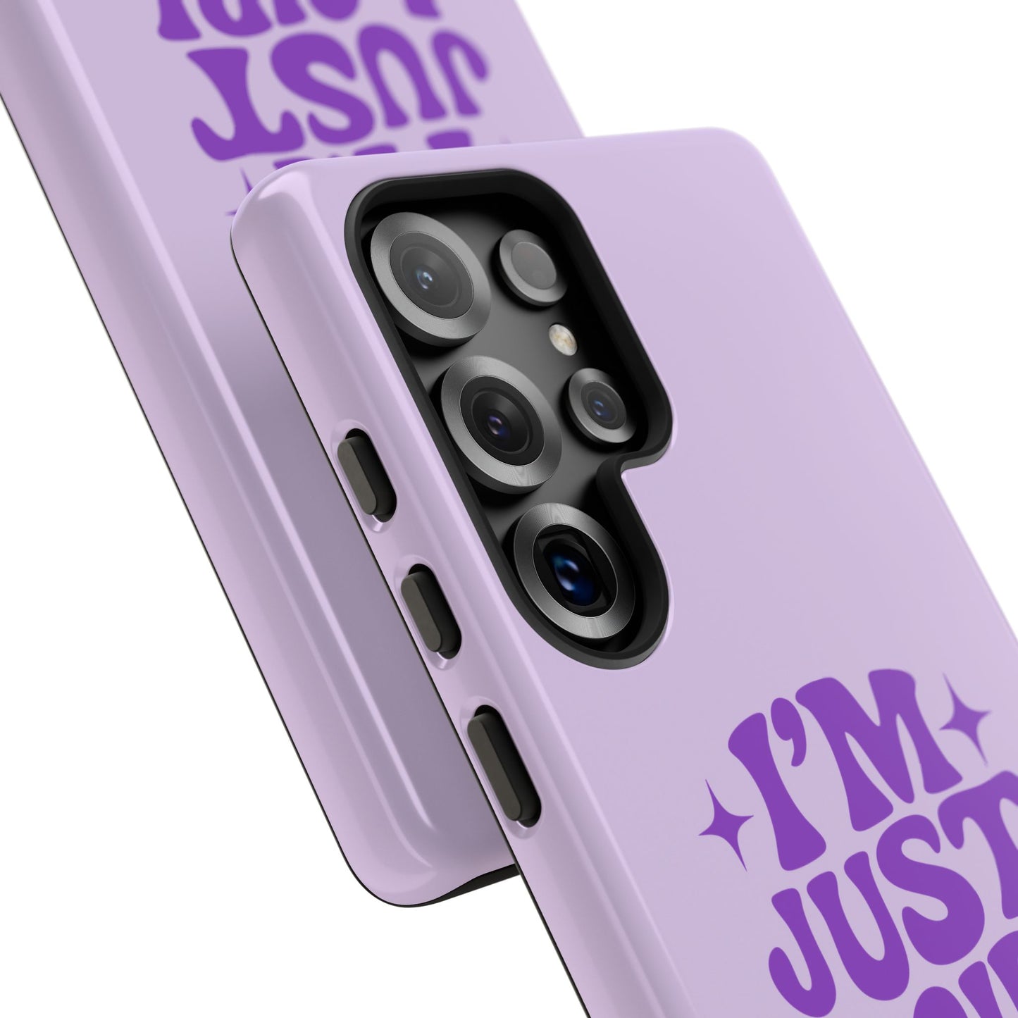 Im Just A Girl - Coque Samsung (violet)