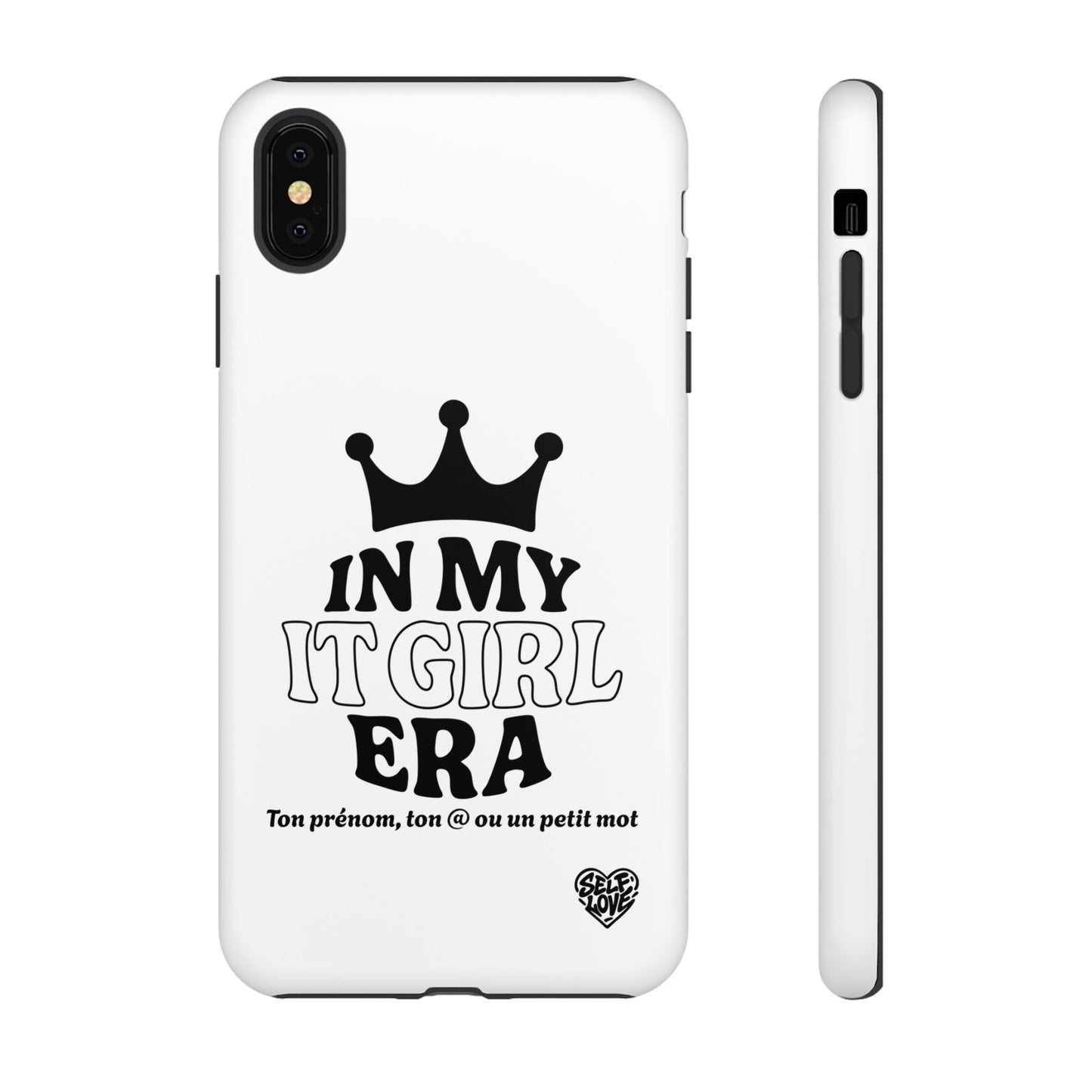 In My It Girl Era - Coque iPhone (blanc)