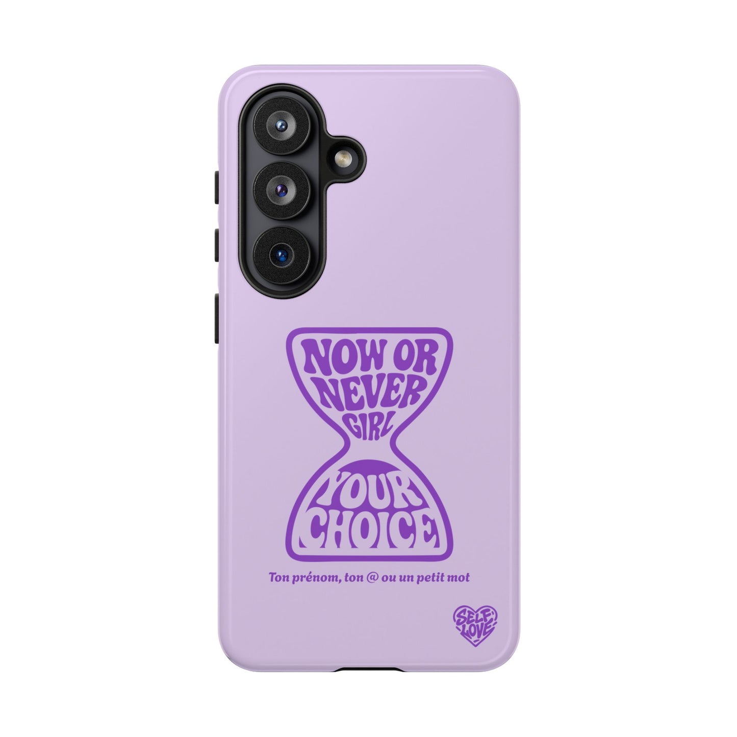 Now Or Never Girl - Coque Samsung (violet)