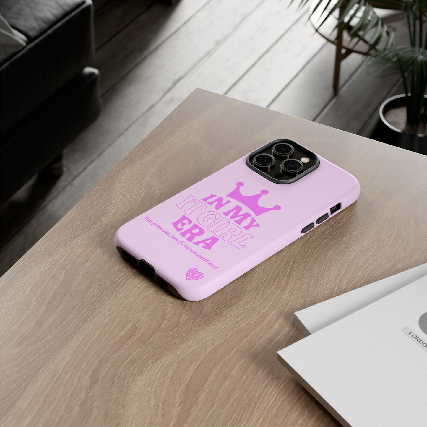In My It Girl Era - Coque iPhone (rose)