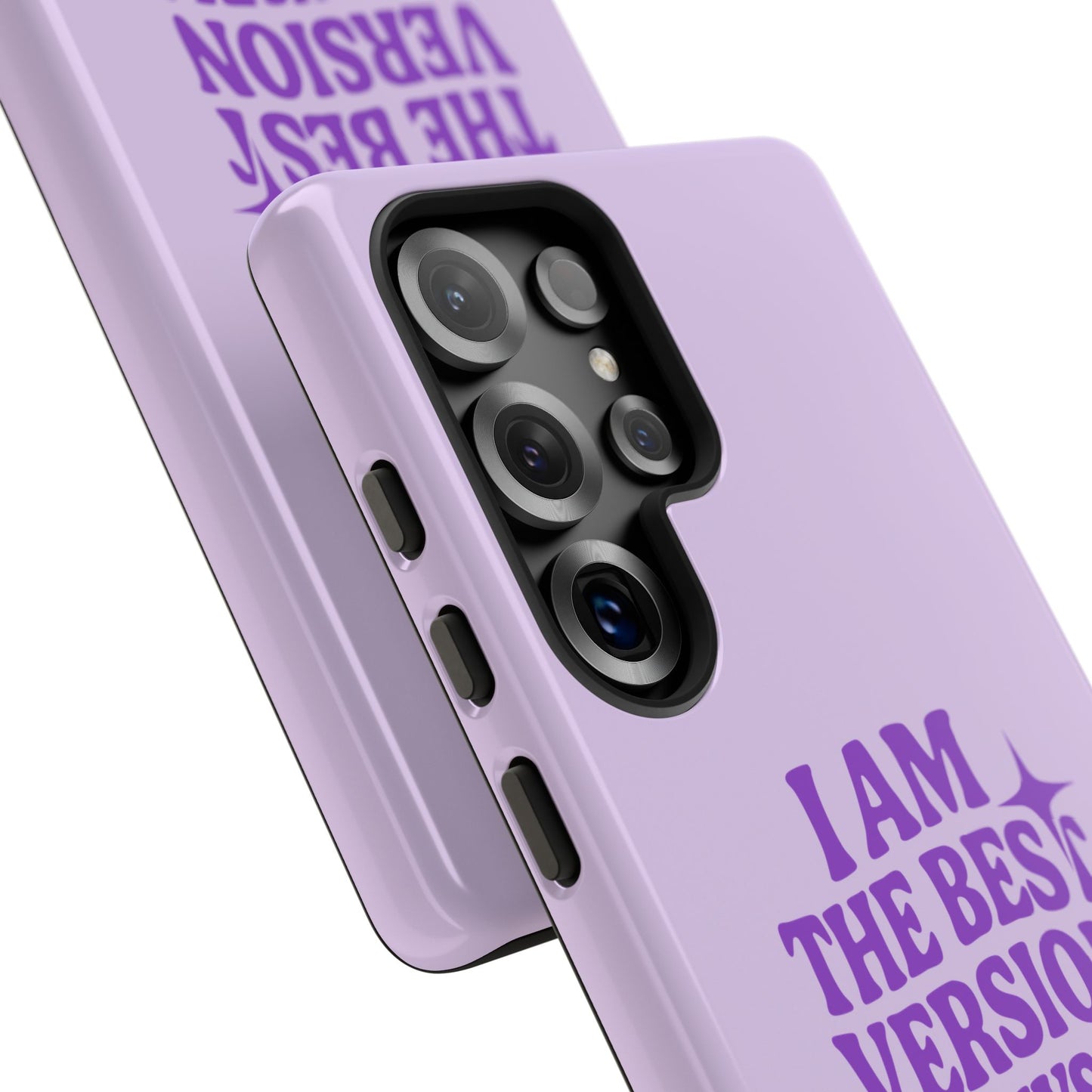 I Am The Best Version Of Myself - Coque Samsung (violet)
