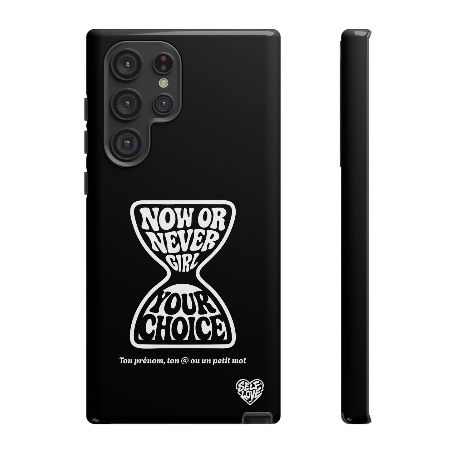 Now Or Never Girl - Coque Samsung (noir)