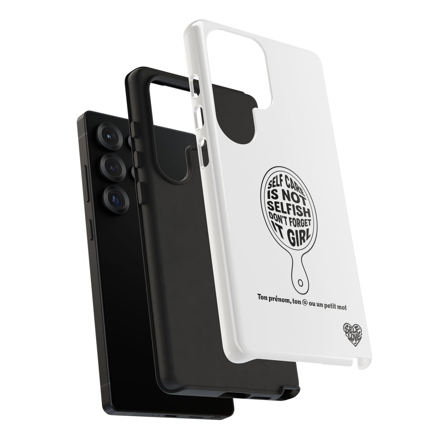 Self Care - Coque Samsung (blanc)