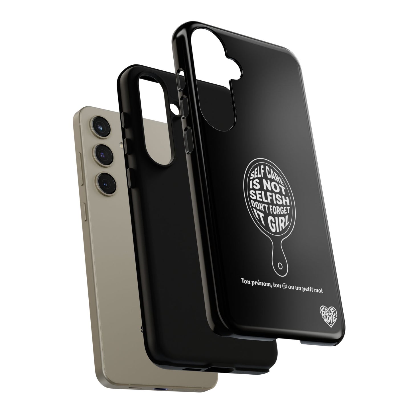 Self Care - Coque Samsung (noir)
