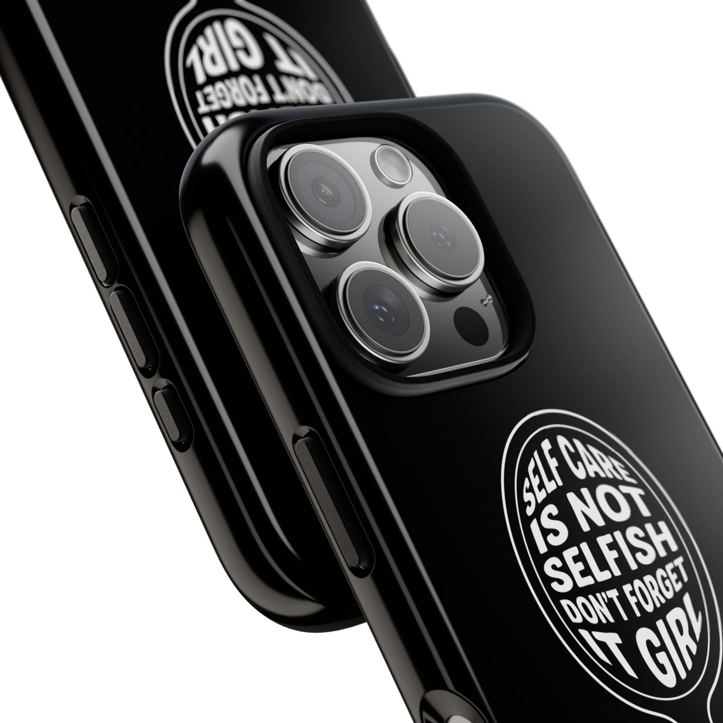 Self Care - Coque iPhone (noir)