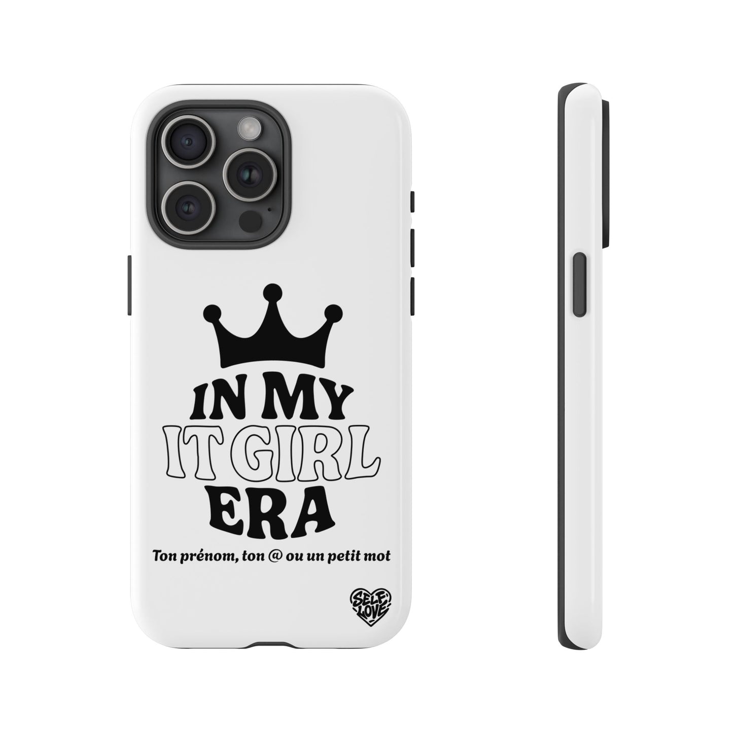 In My It Girl Era - Coque iPhone (blanc)