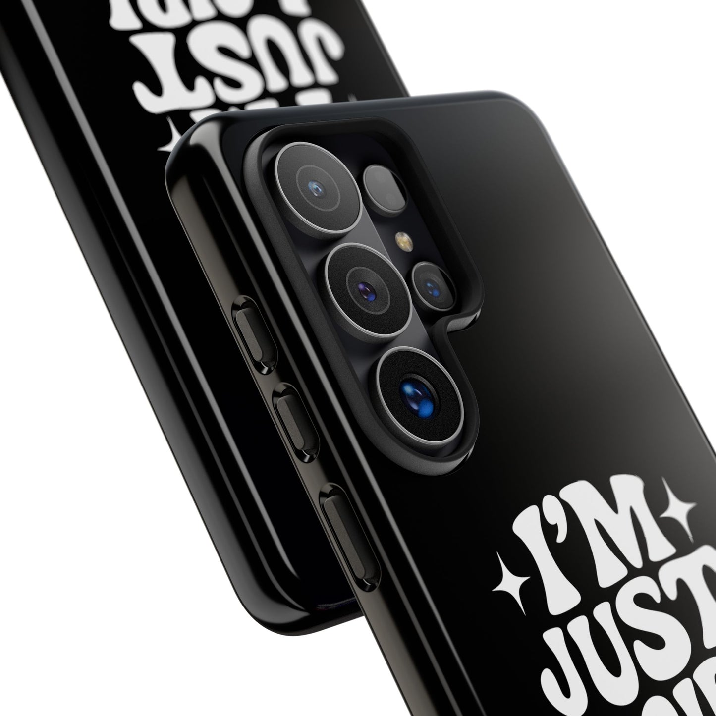 Im Just A Girl - Coque Samsung (noir)