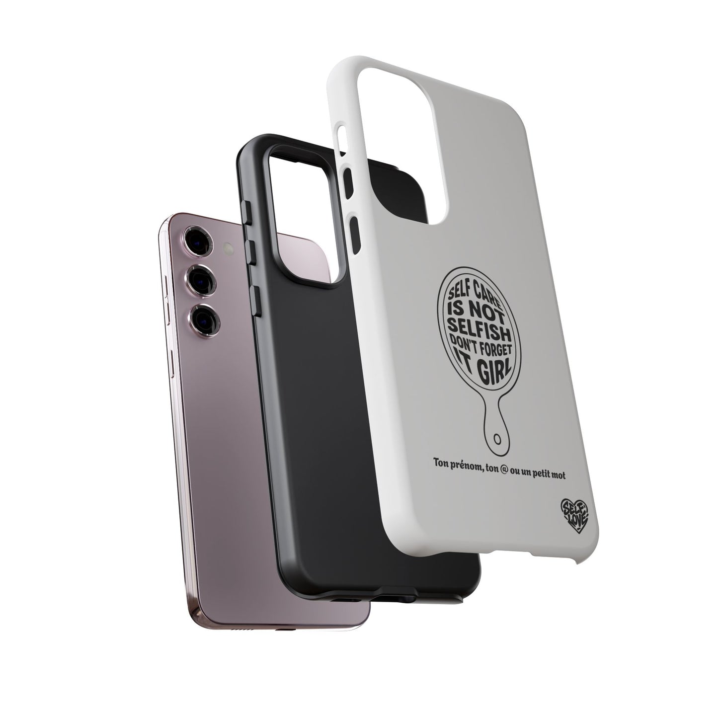 Self Care - Coque Samsung (blanc)