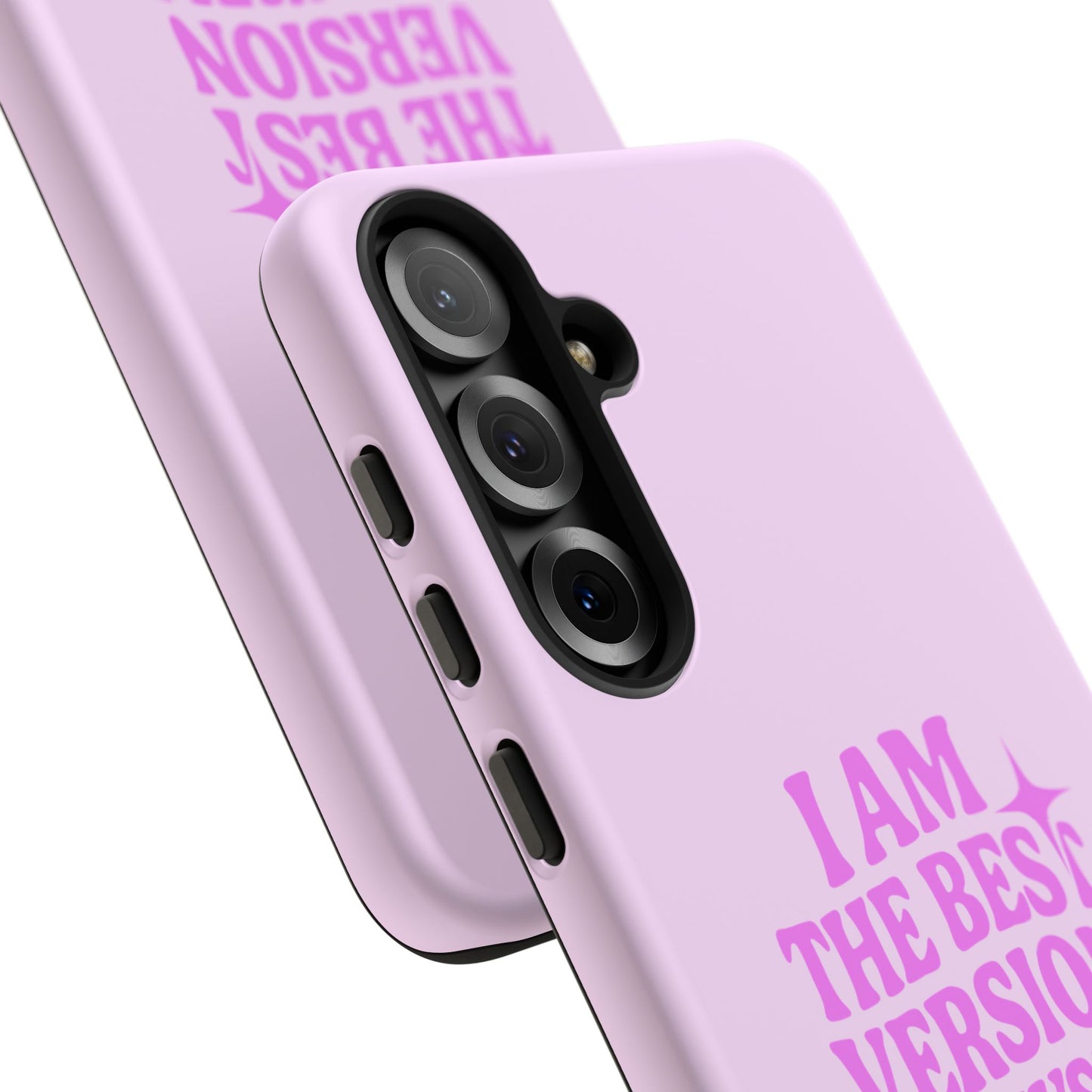 I Am The Best Version Of Myself - Coque Samsung (rose)