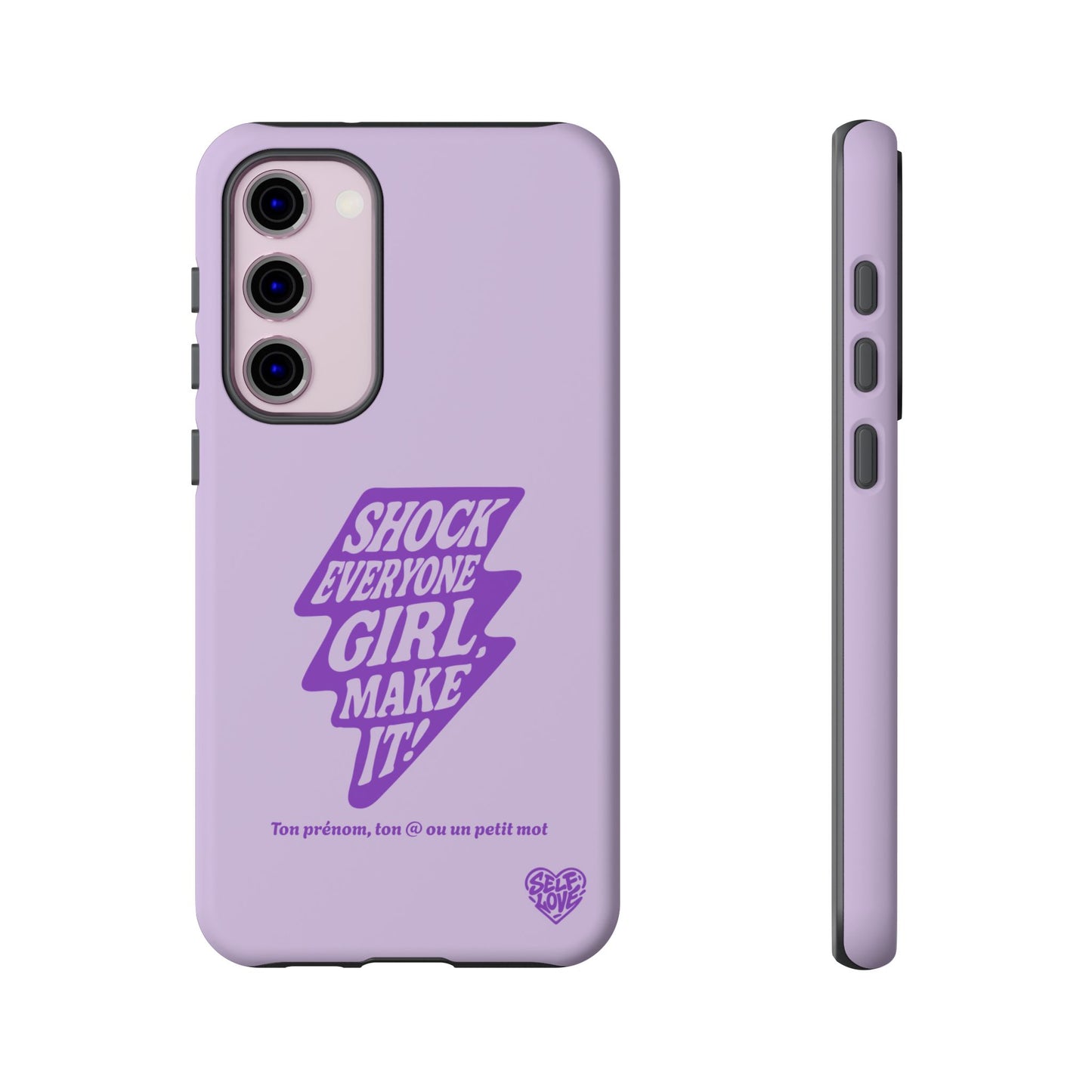 Shock Everyone - Coque Samsung (violet)