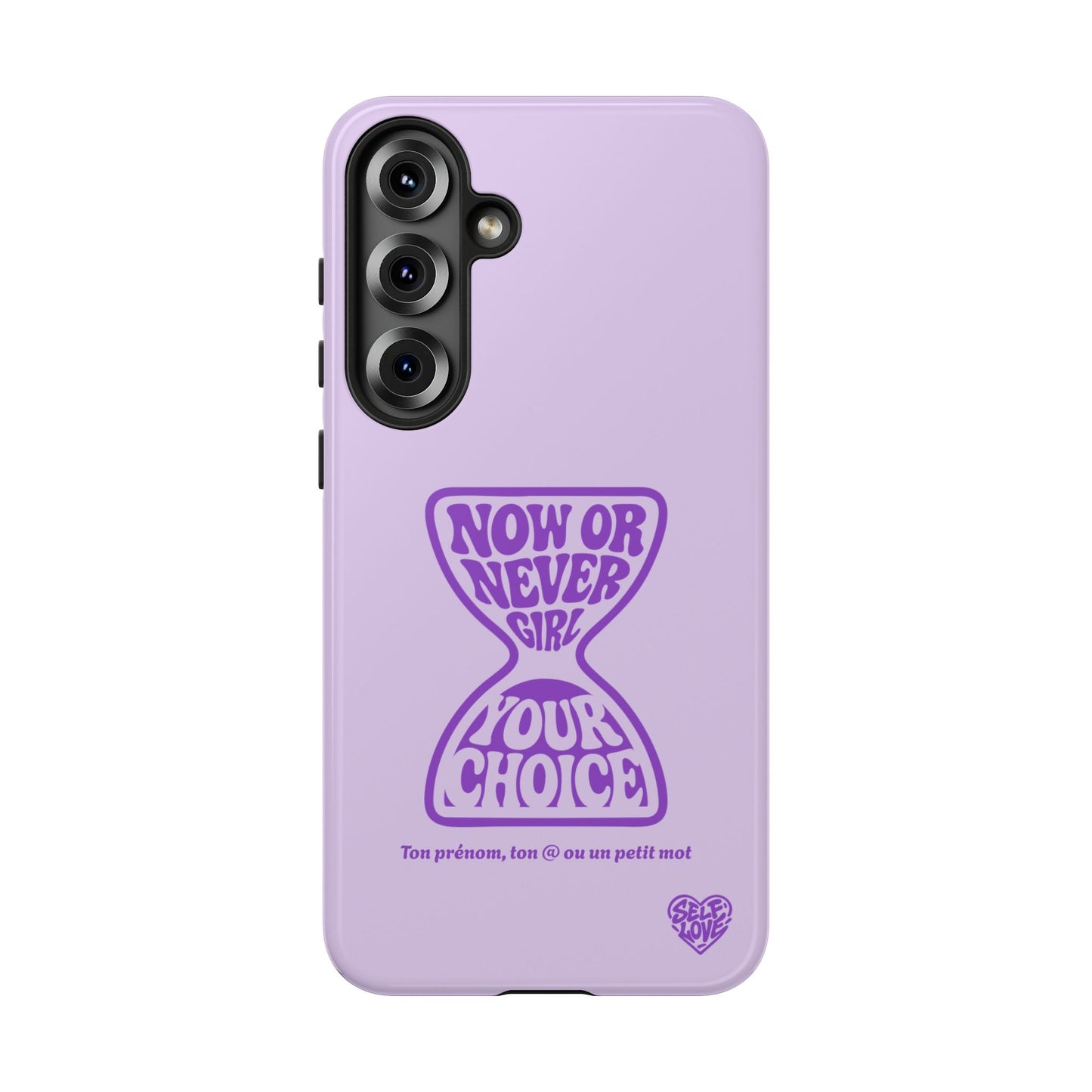 Now Or Never Girl - Coque Samsung (violet)