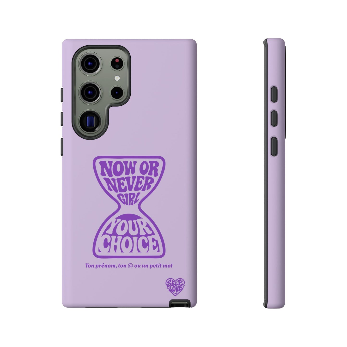 Now Or Never Girl - Coque Samsung (violet)