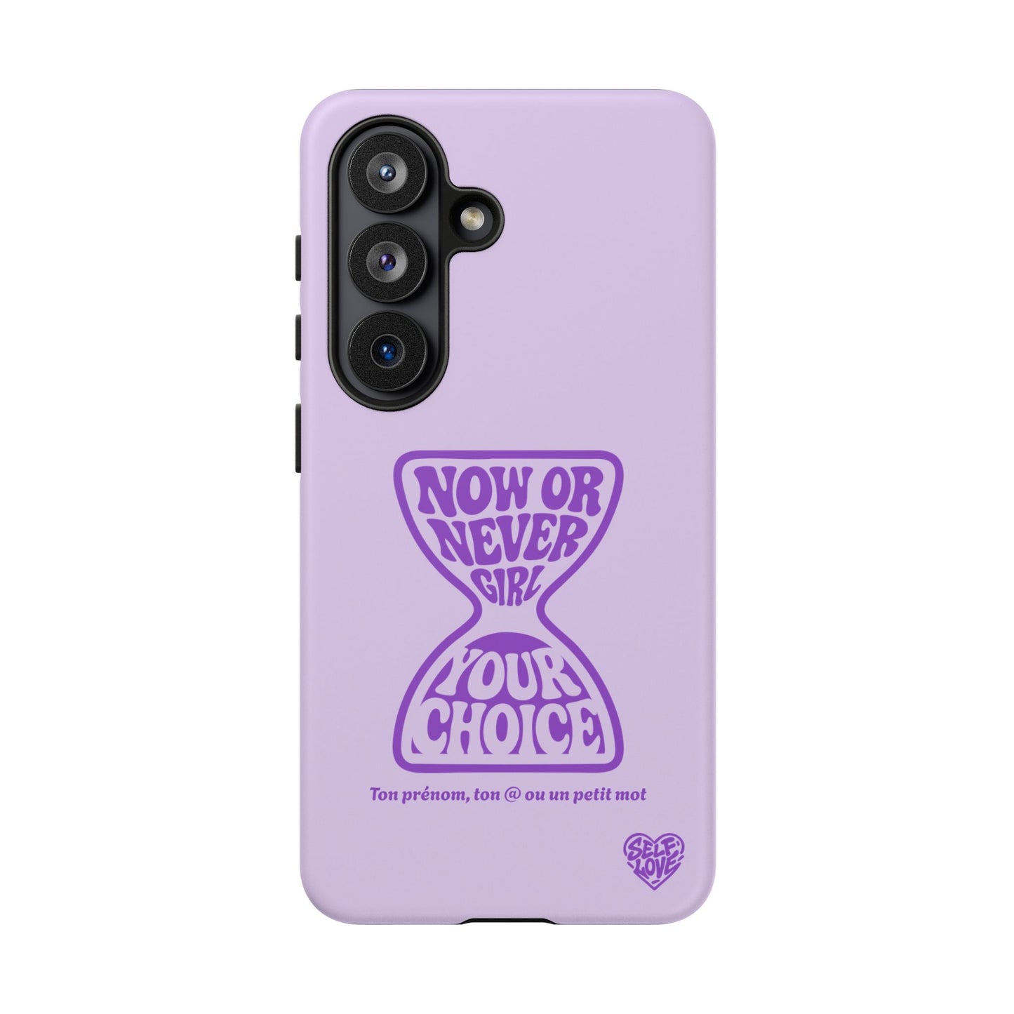 Now Or Never Girl - Coque Samsung (violet)