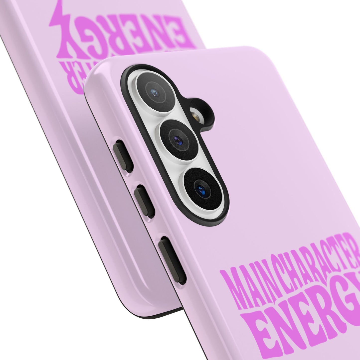 Main Character Energy - Coque Samsung (rose)