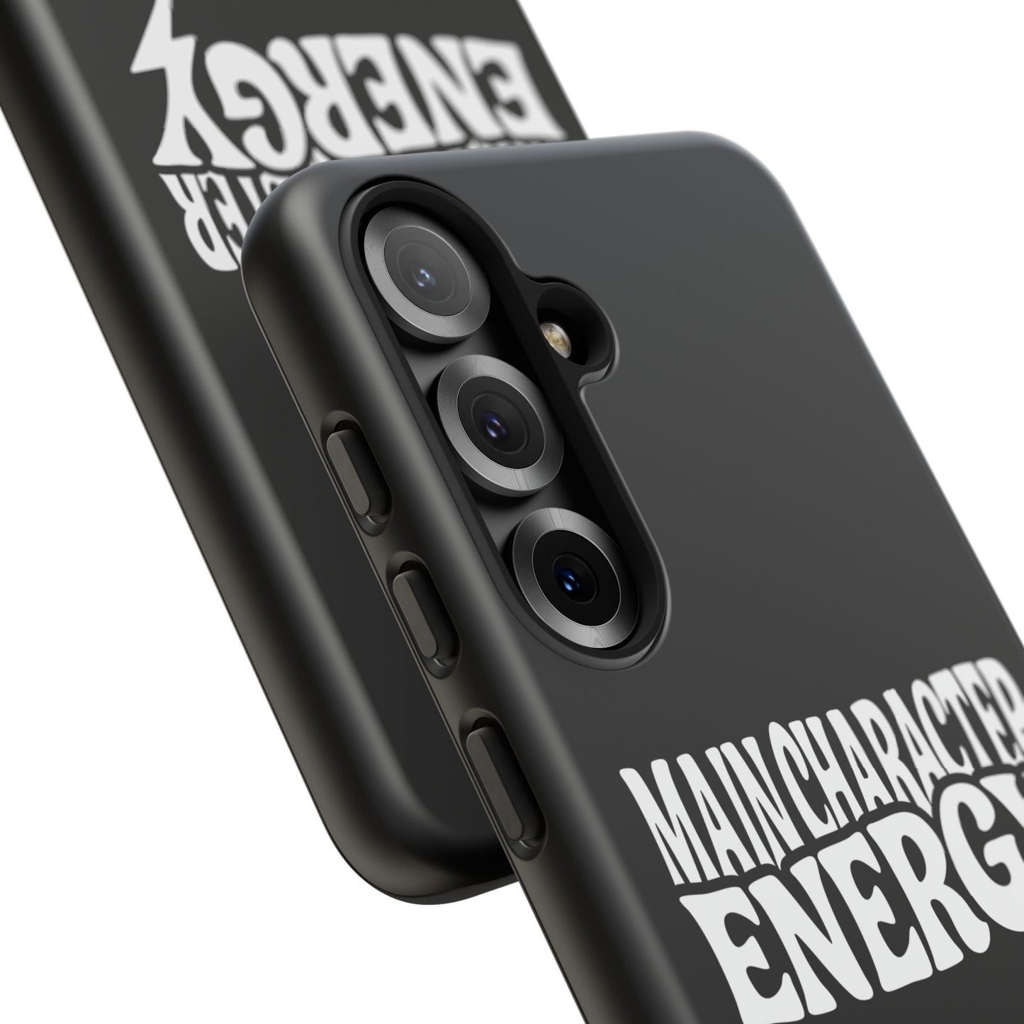 Main Character Energy - Coque Samsung (noir)