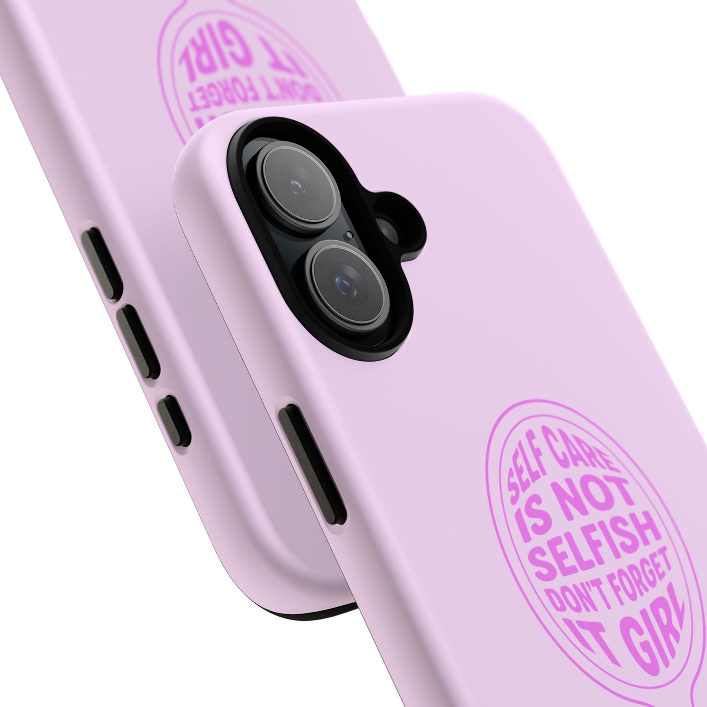 Self Care - Coque iPhone (rose)