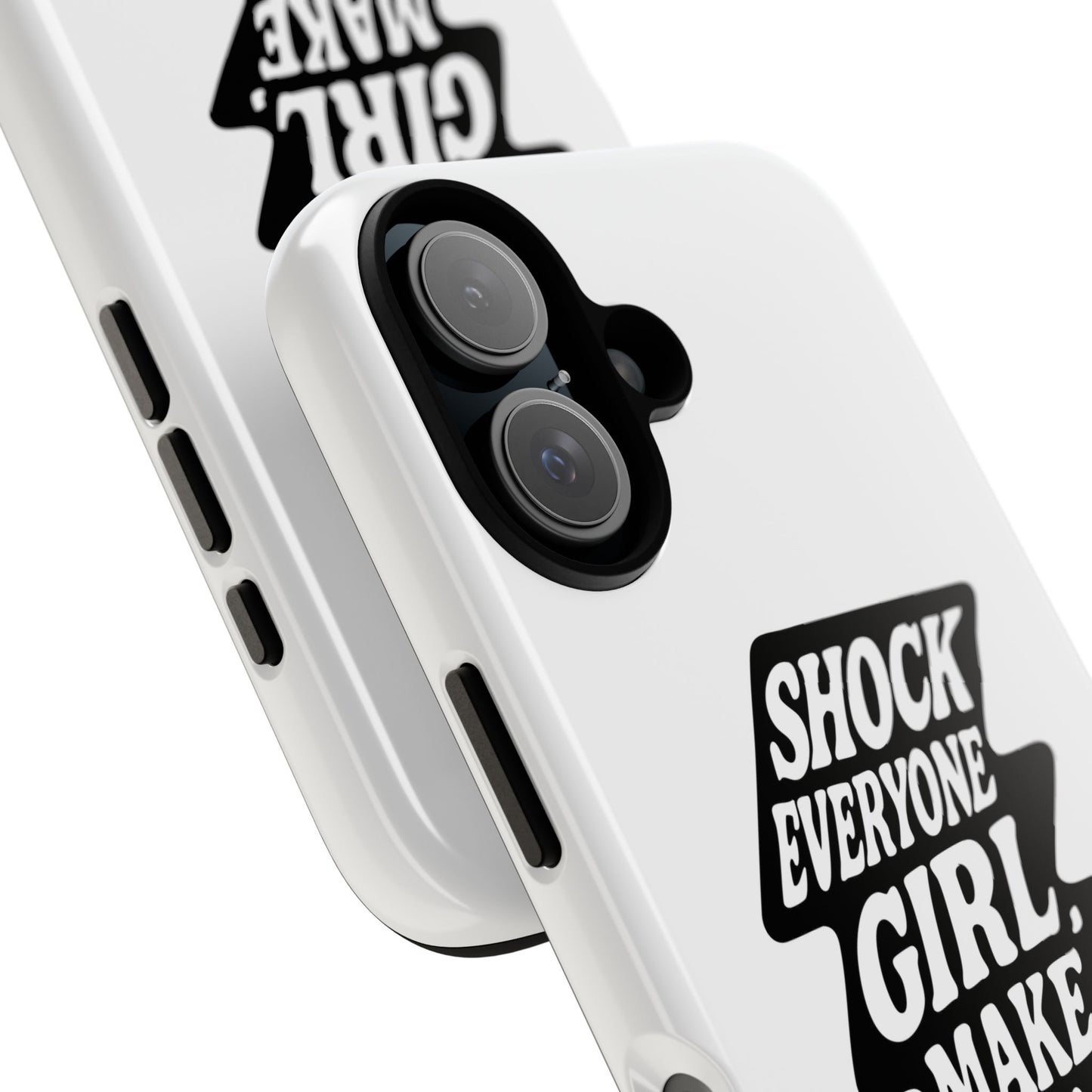 Shock Everyone - Coque iPhone (blanc)